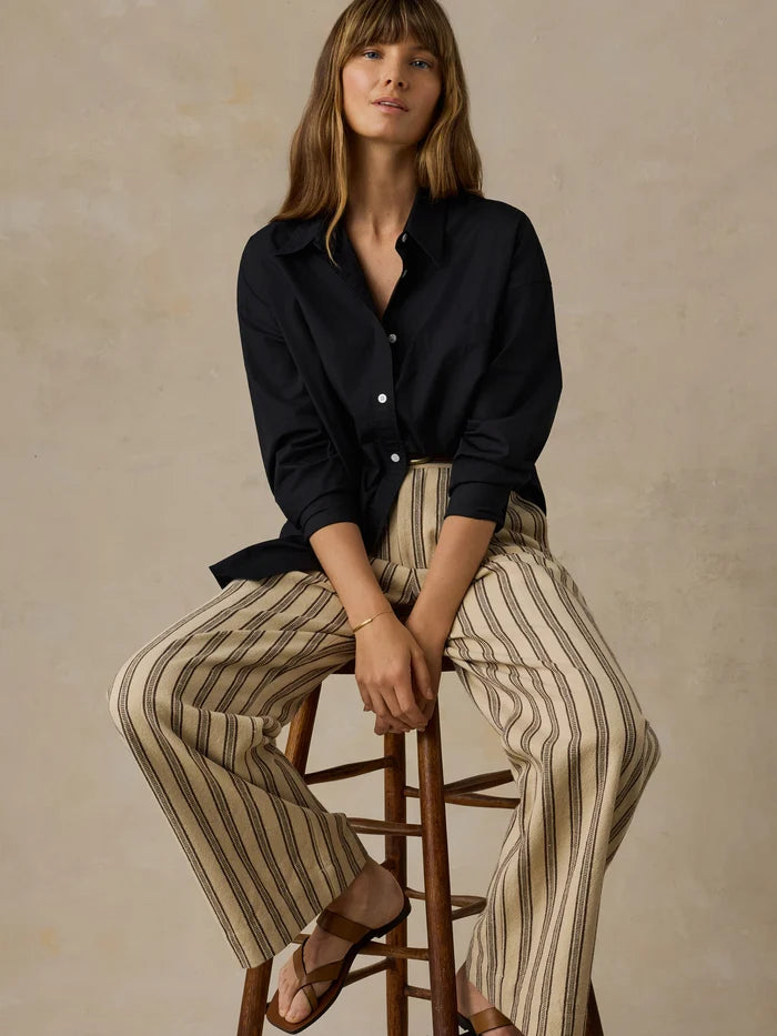 Summit Pleated Pant - Treeline Stripe