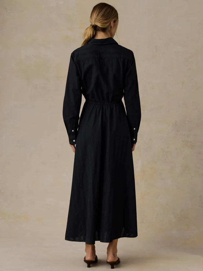 Heirloom Dobby Catalina Dress - Black