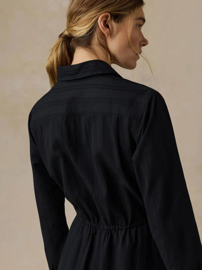 Heirloom Dobby Catalina Dress - Black