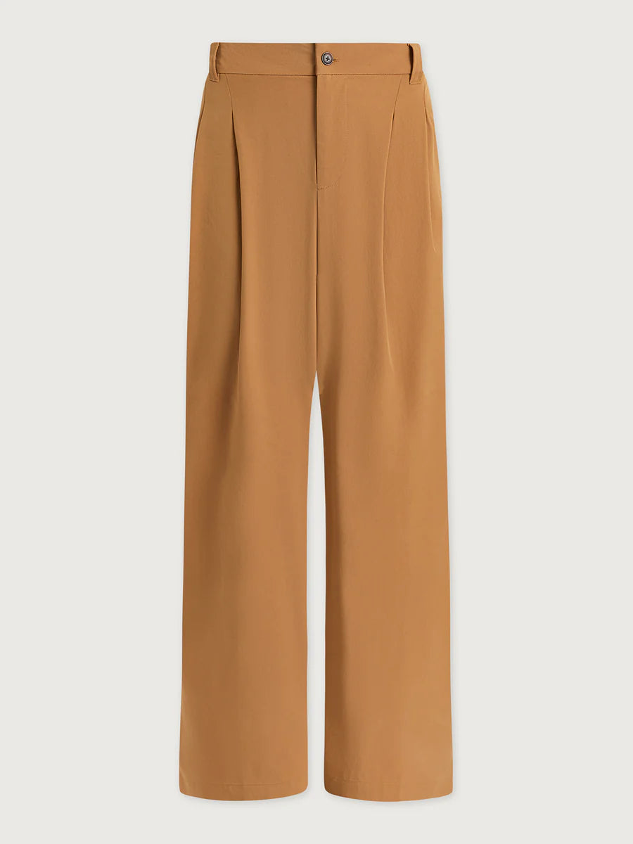 Jayla Wide Leg Trouser - Apple Cinnamon