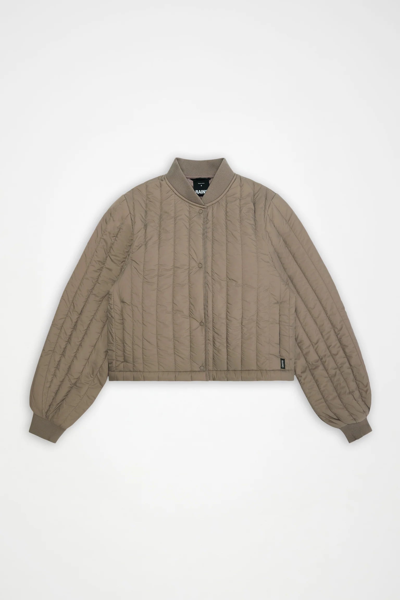 Banja Liner Bomber W Jacket - Cinder