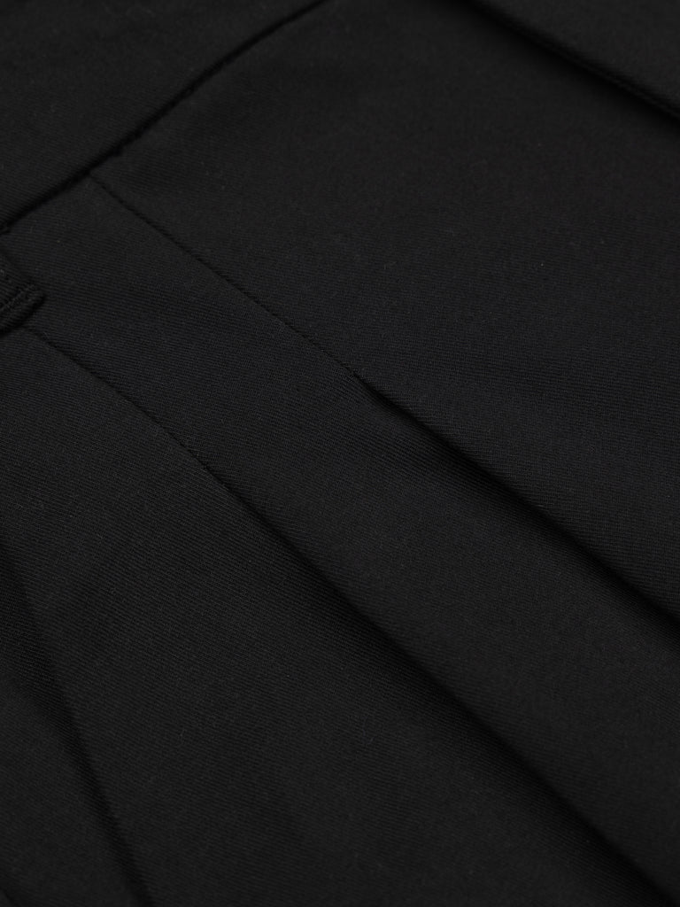Amy Powney + Finisterre Women's Pleat Front Pant - Black