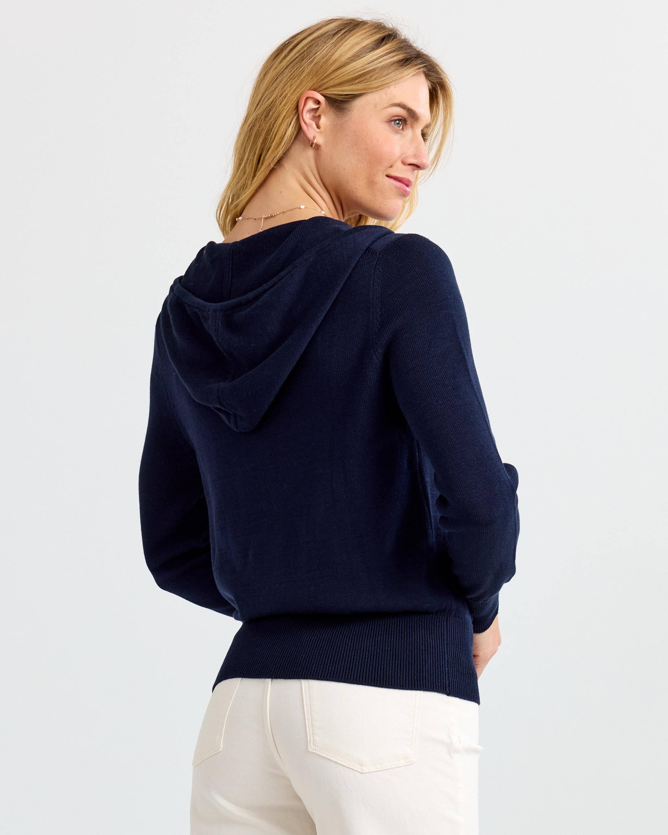 Everyday Cotton Hoodie - Navy