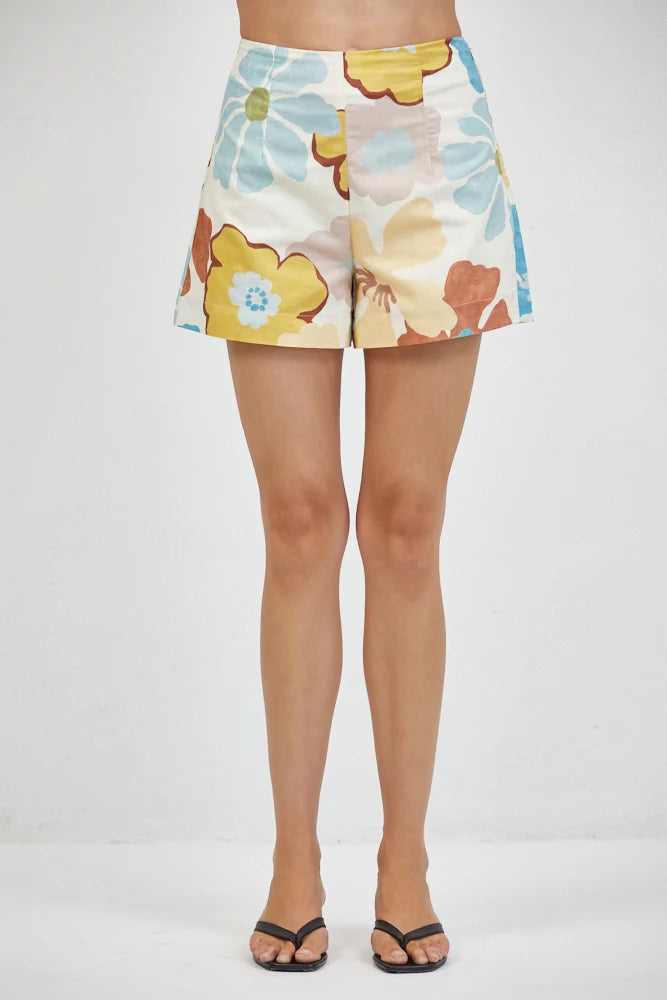 Cosima Shorts - Vintage Garden