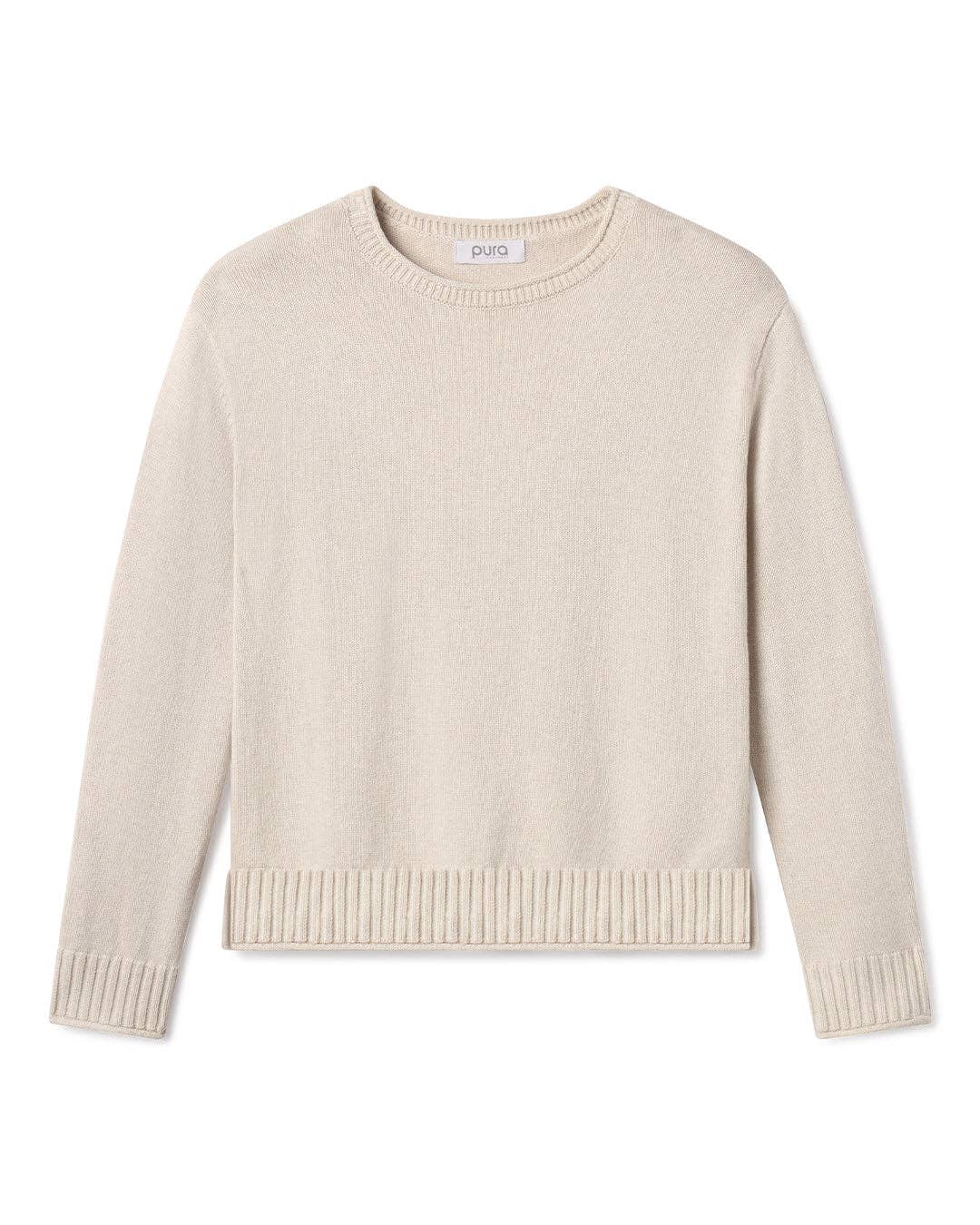 Everyday Cotton Crew - Oatmeal