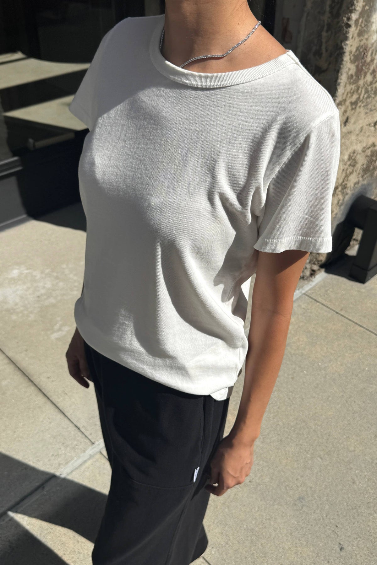 The Go-To Tee - Vintage White