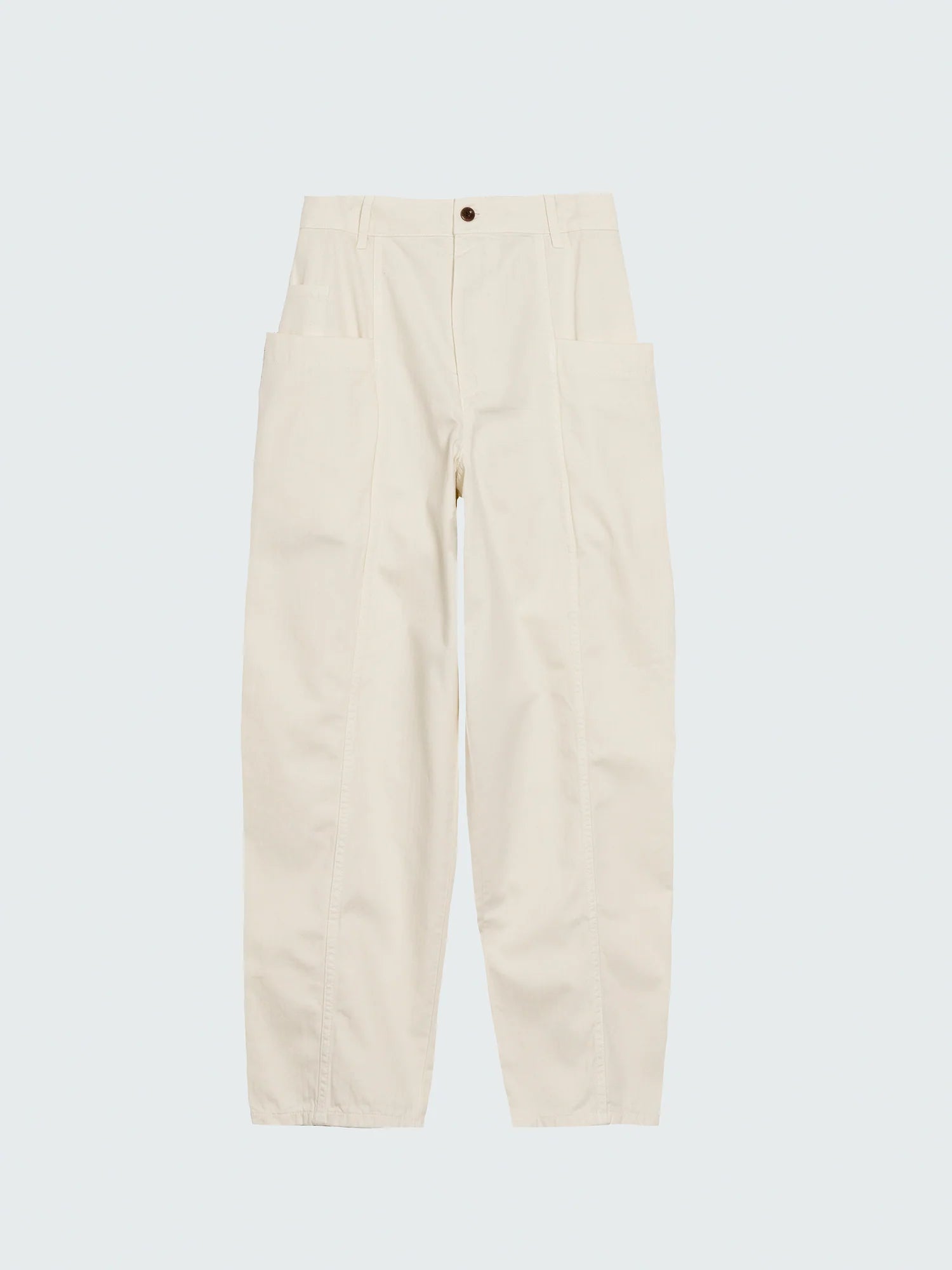 Women's Croft Workwear Barrel Pant - Ecru