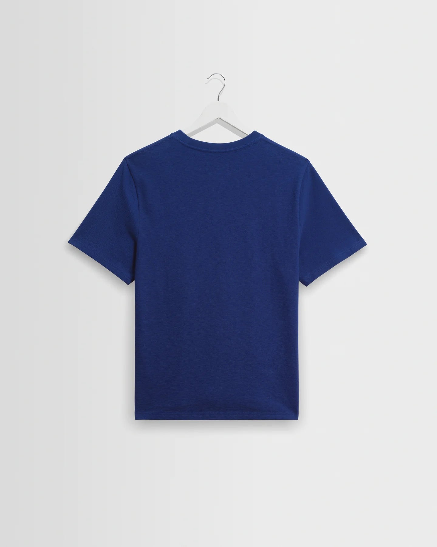 Dean Textured Organic Cotton T-Shirt - Cobalt