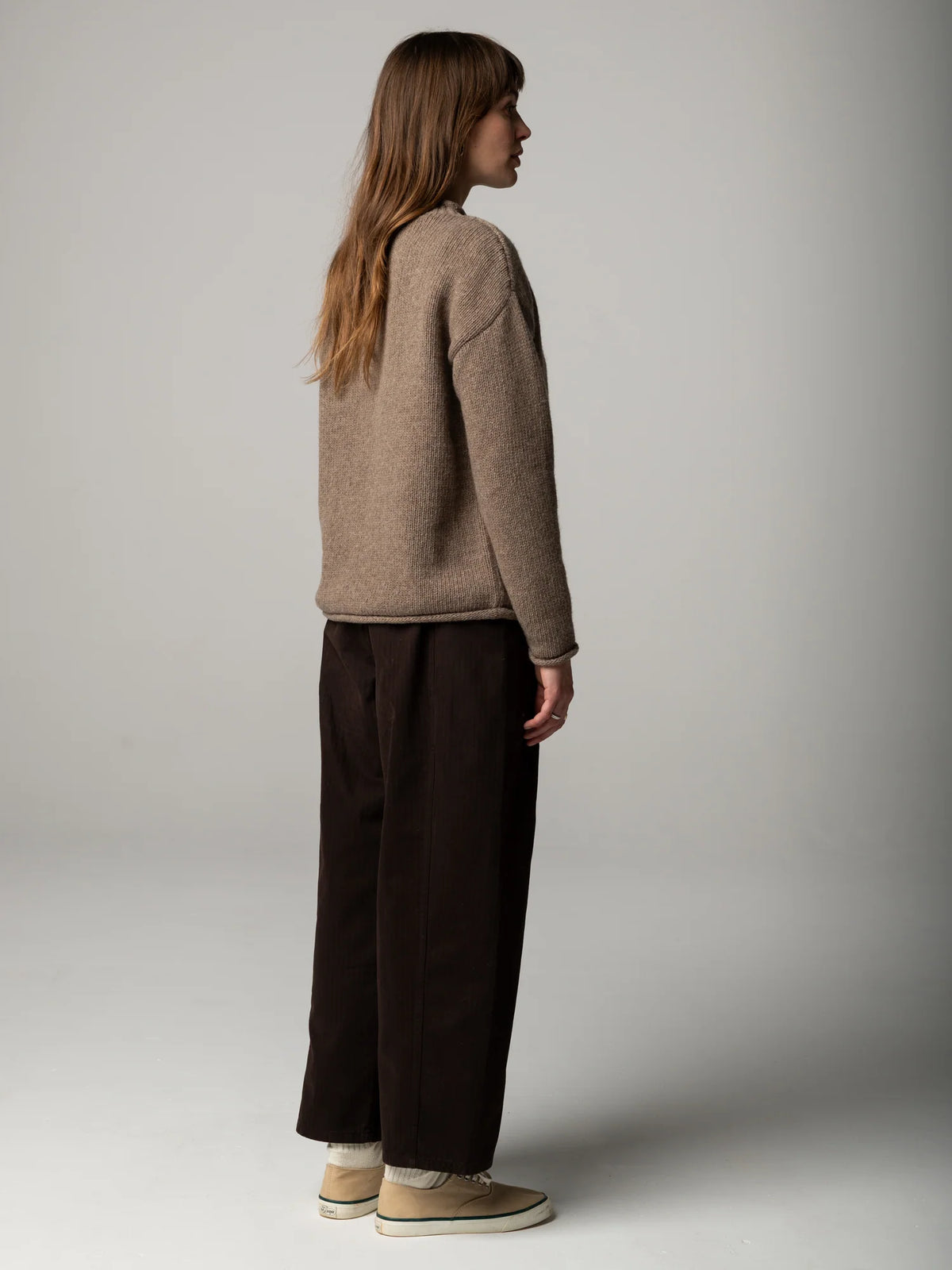 Women's Taran Sweater - Woodsmoke