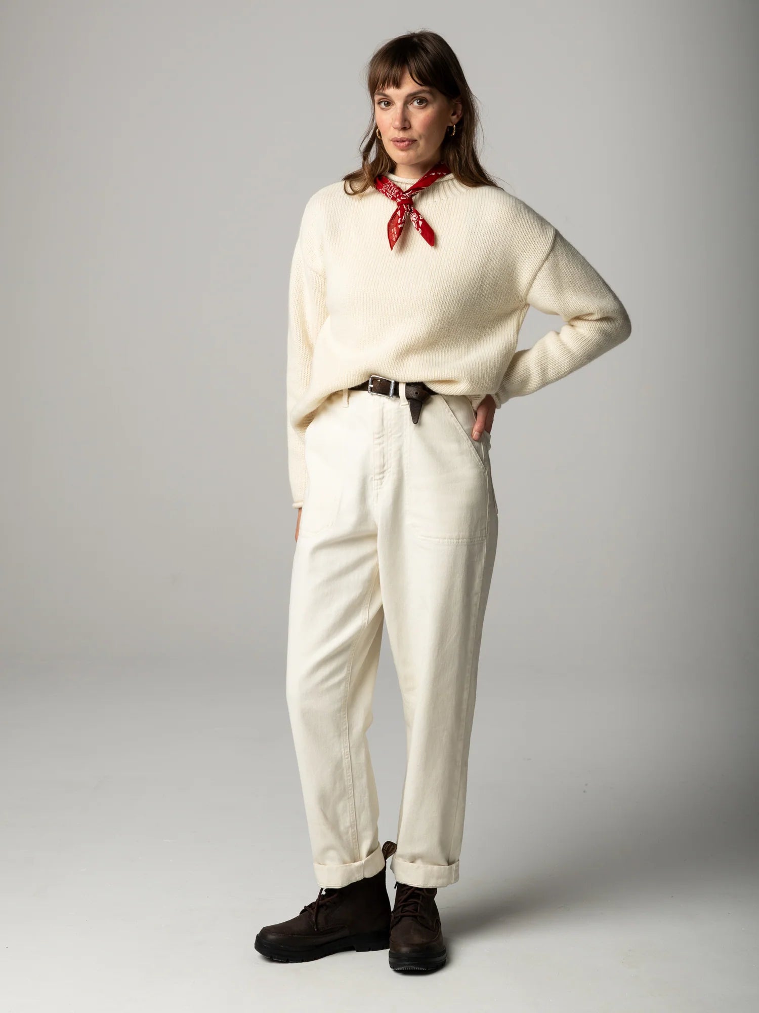 Women's Taran Sweater - Ecru