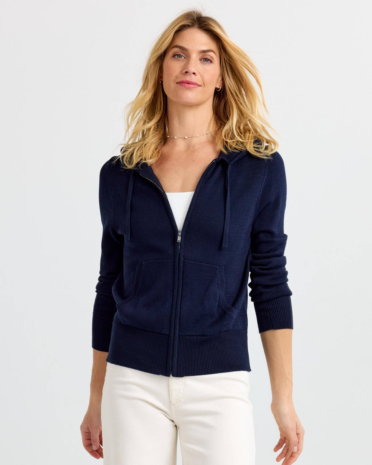 Everyday Cotton Hoodie - Navy