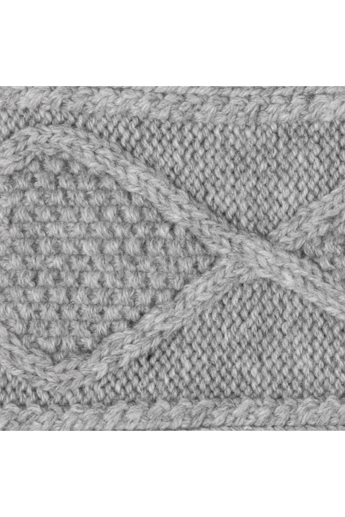 Modernist Block Headband - Grey Heather