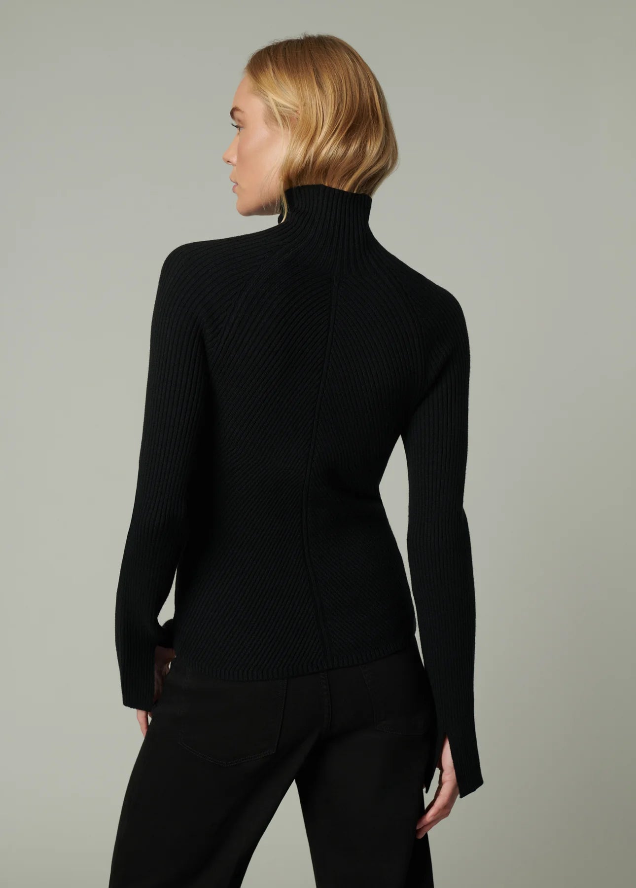 Palmer Turtleneck - Black