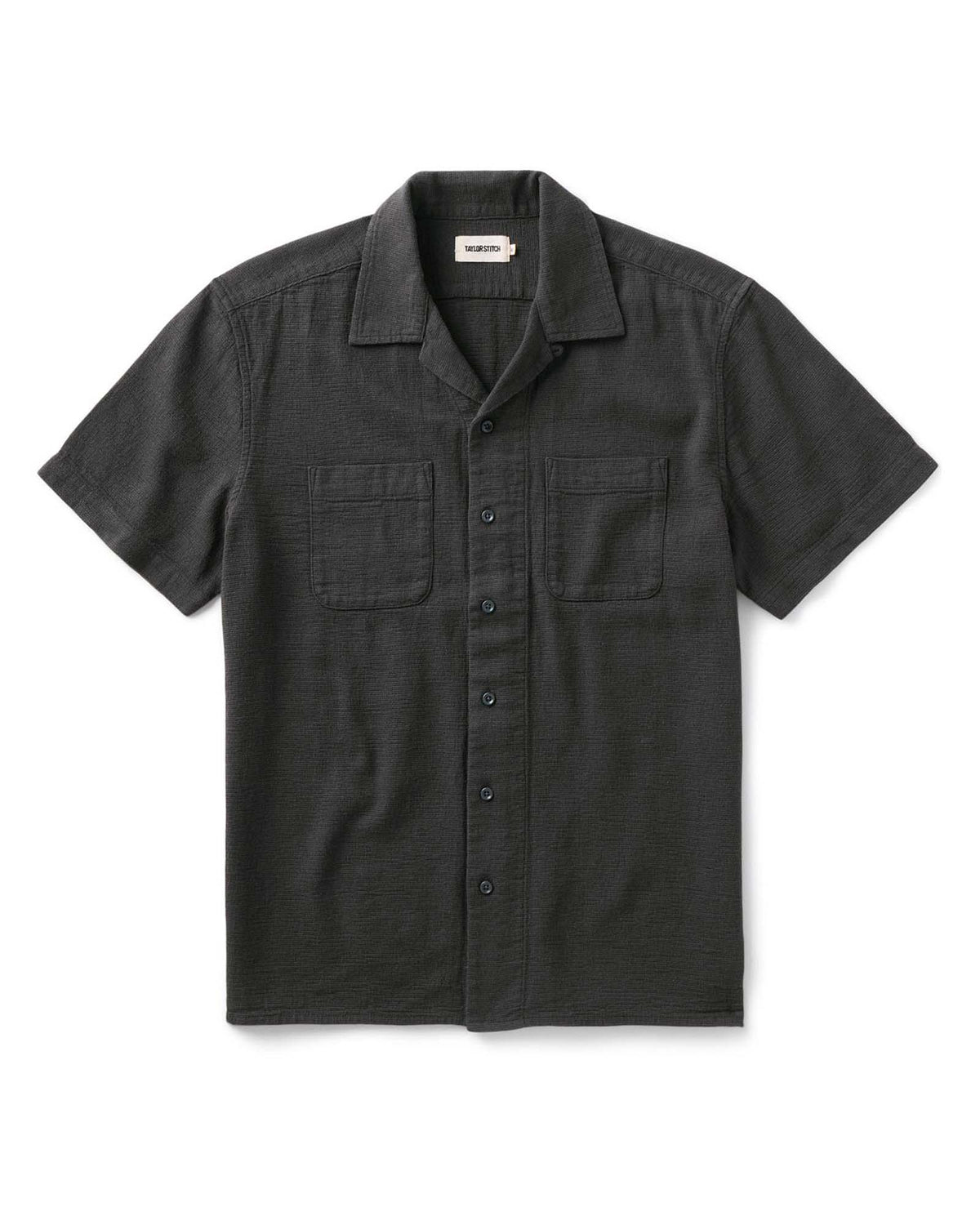 The Conrad Shirt - Faded Black Linen