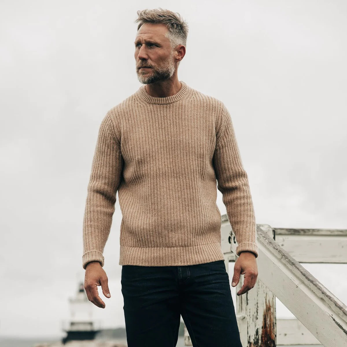 Thick deals fisherman's sweater