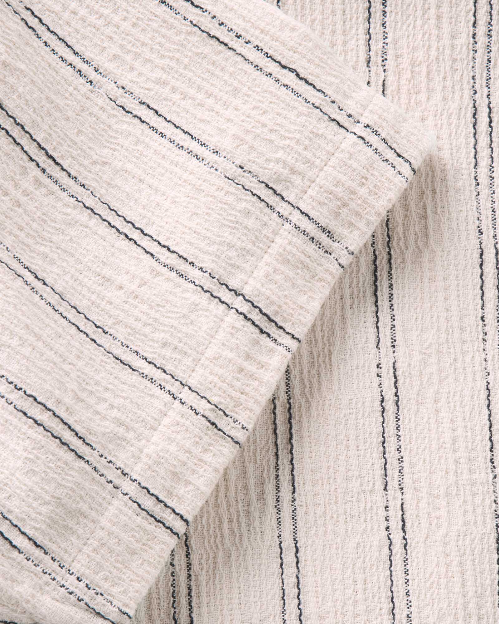 The Short Sleeve California - Tide Stripe Hacci