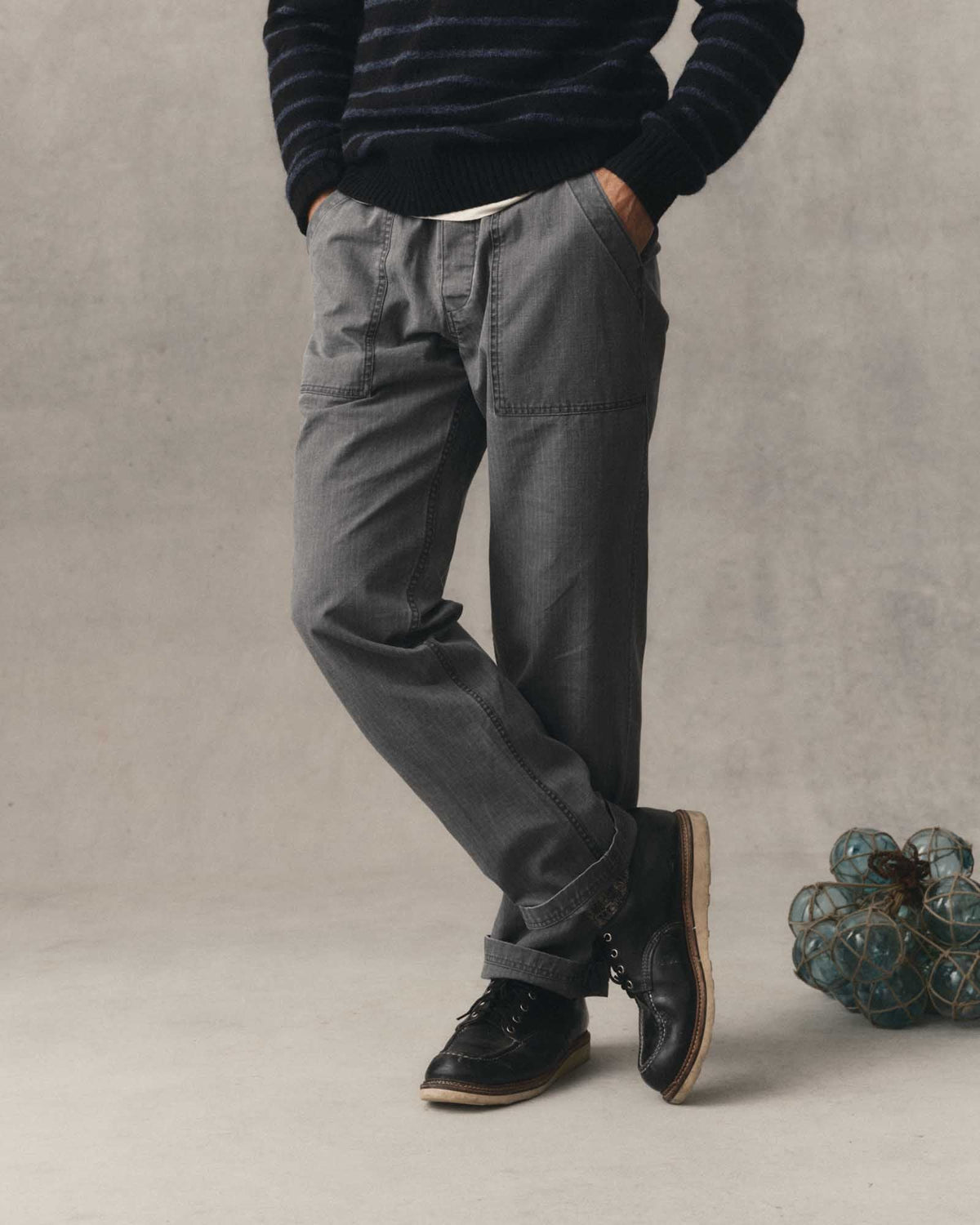The Breakwater Pant - Dark Grey Ripstop