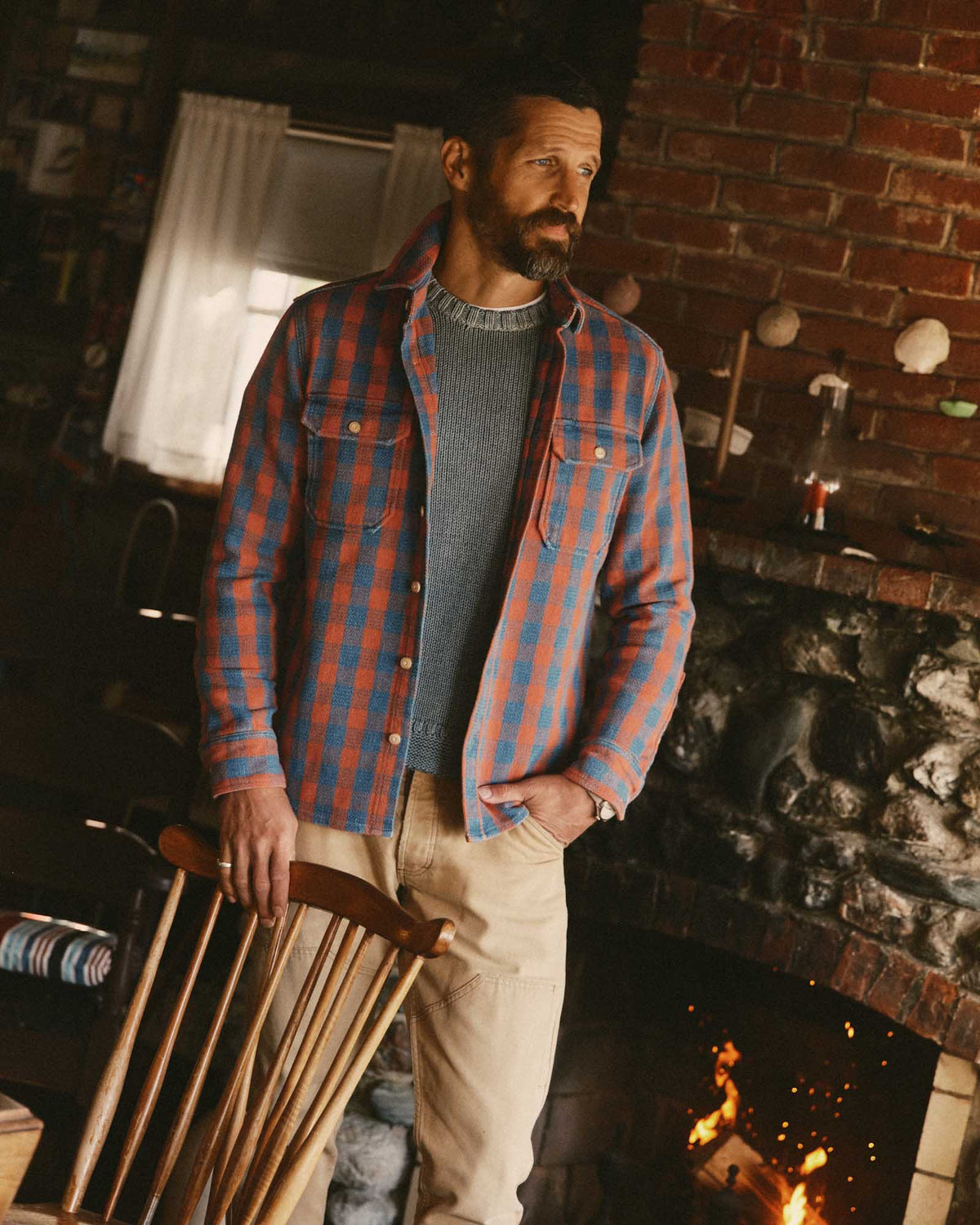 The Division Shirt - Sunset Check