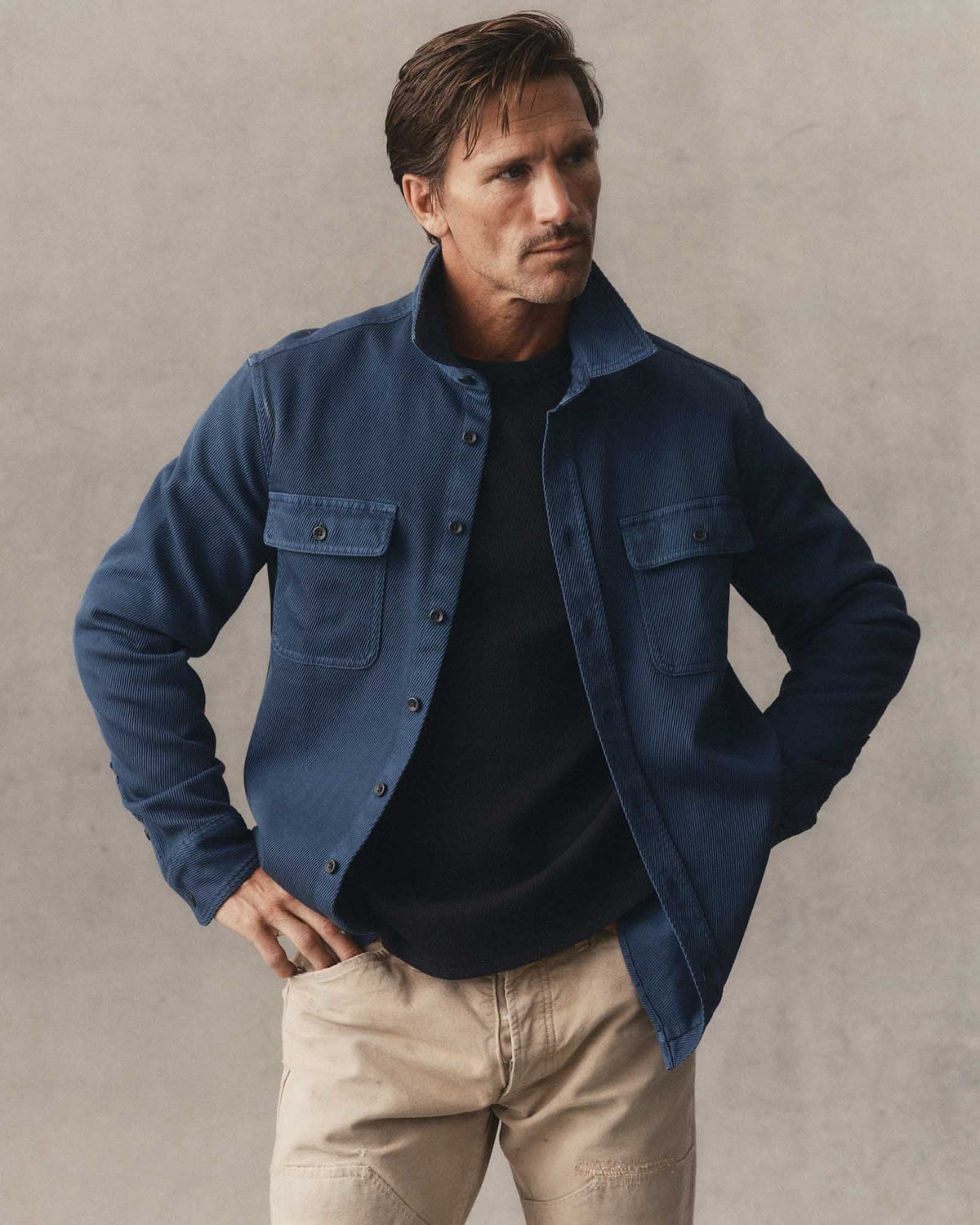 The Ledge Shirt - Atlantic Twill