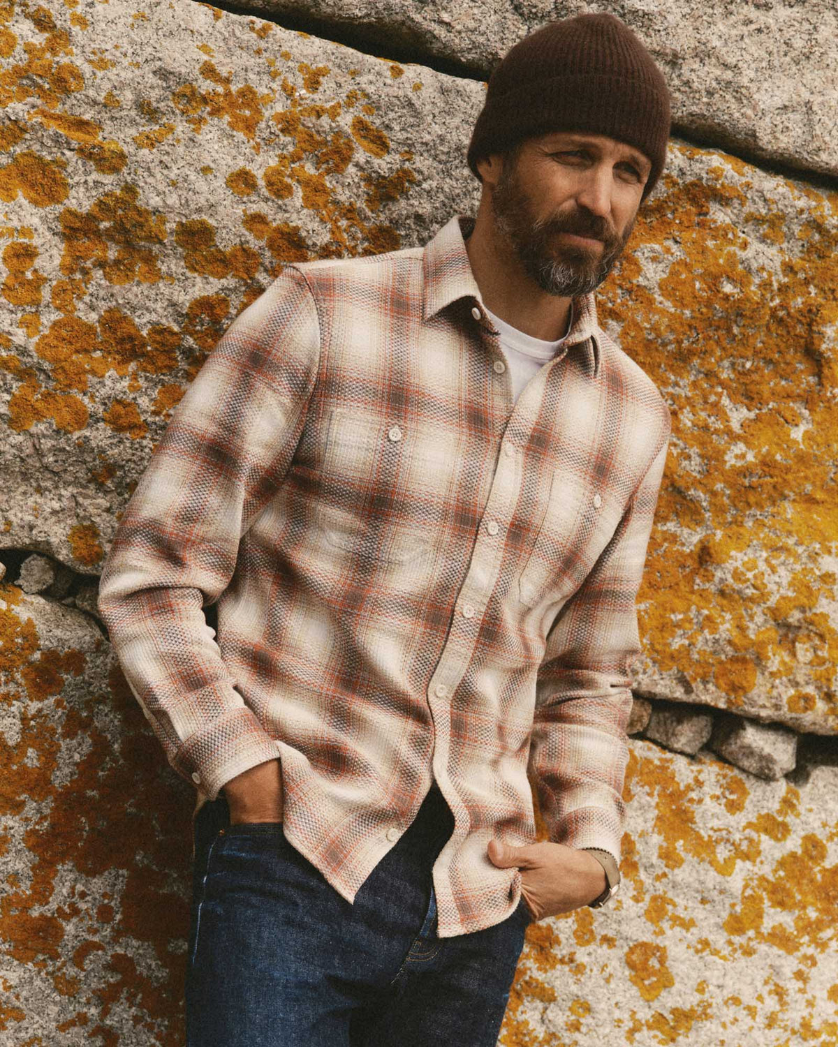 The Utility Shirt - Seaside Check Sashiko