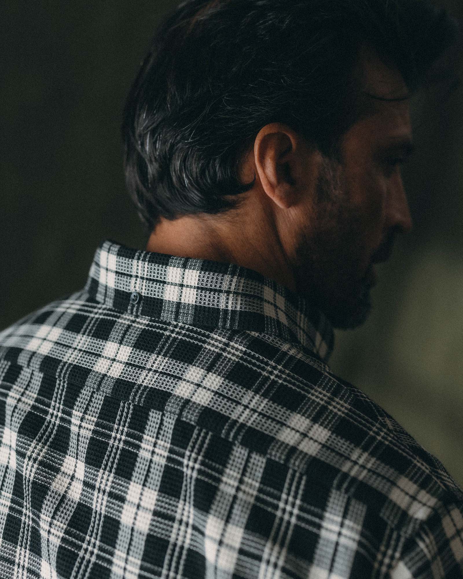 The Jack in Coal Plaid Waffle