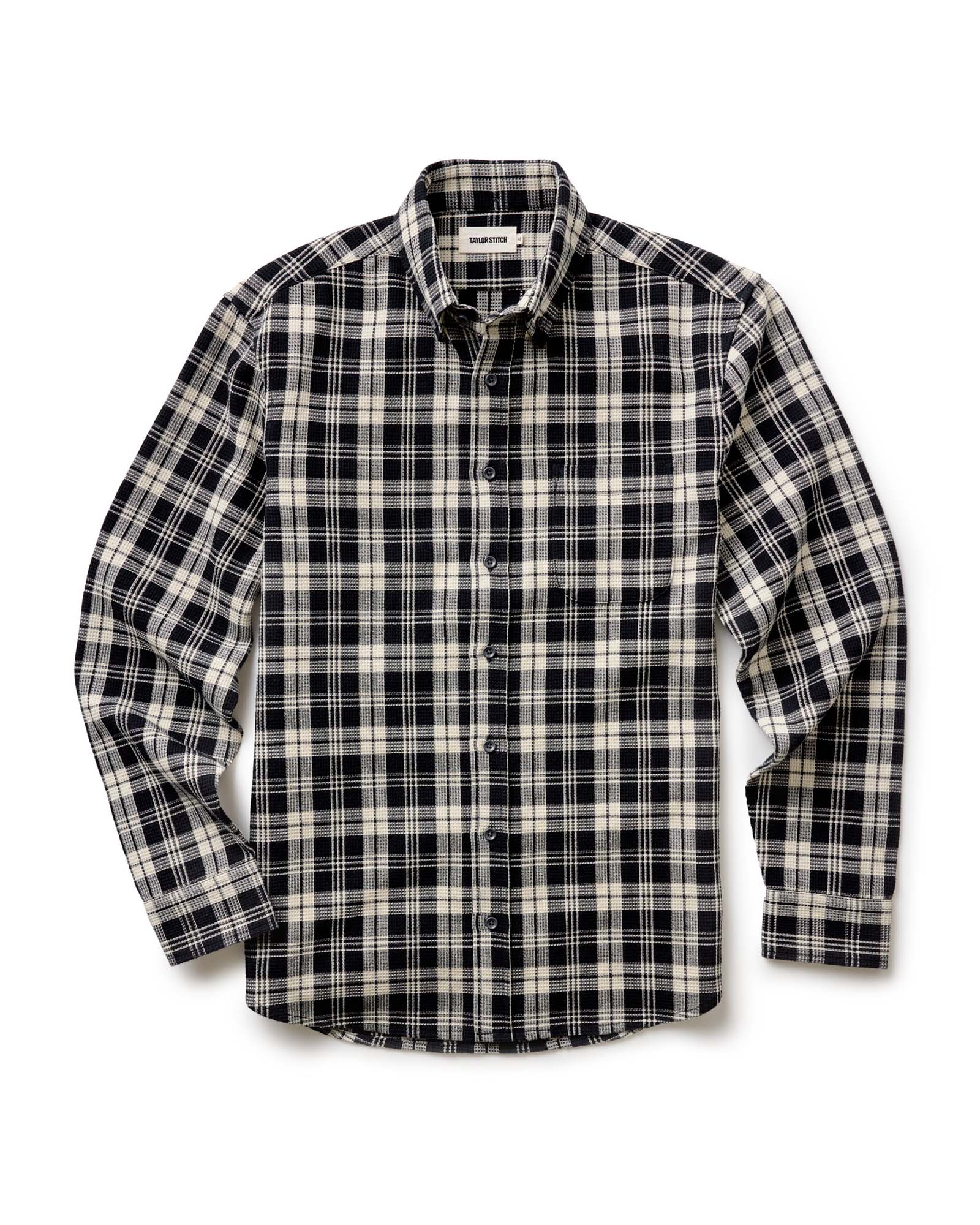 The Jack in Coal Plaid Waffle