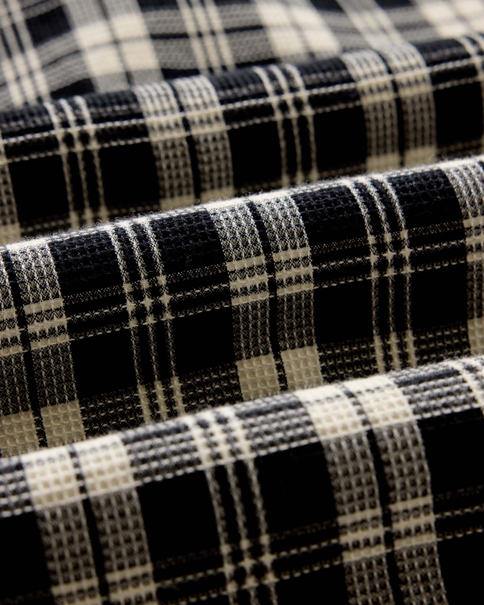 The Jack in Coal Plaid Waffle