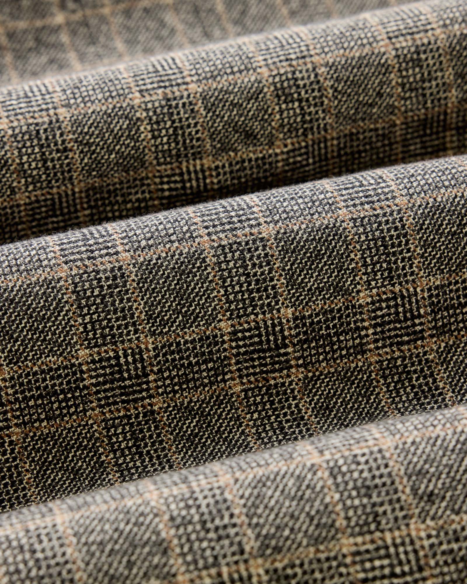 The Ledge Shirt in Coal Plaid