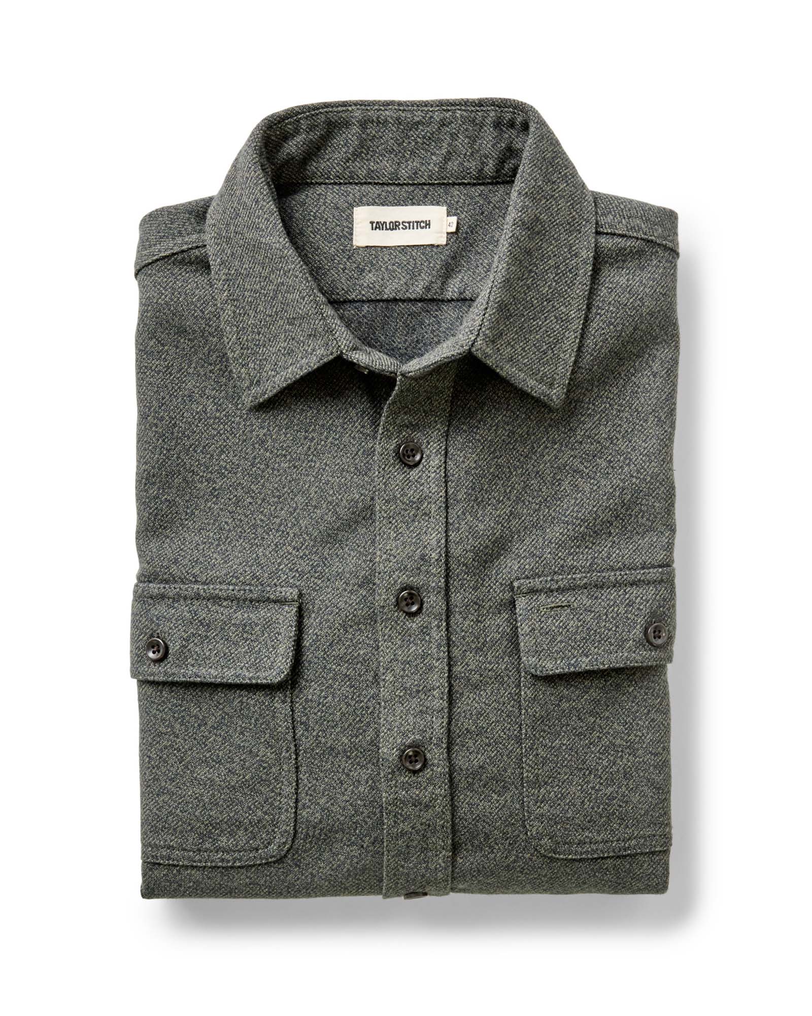 The Ledge Shirt in Pine Twist