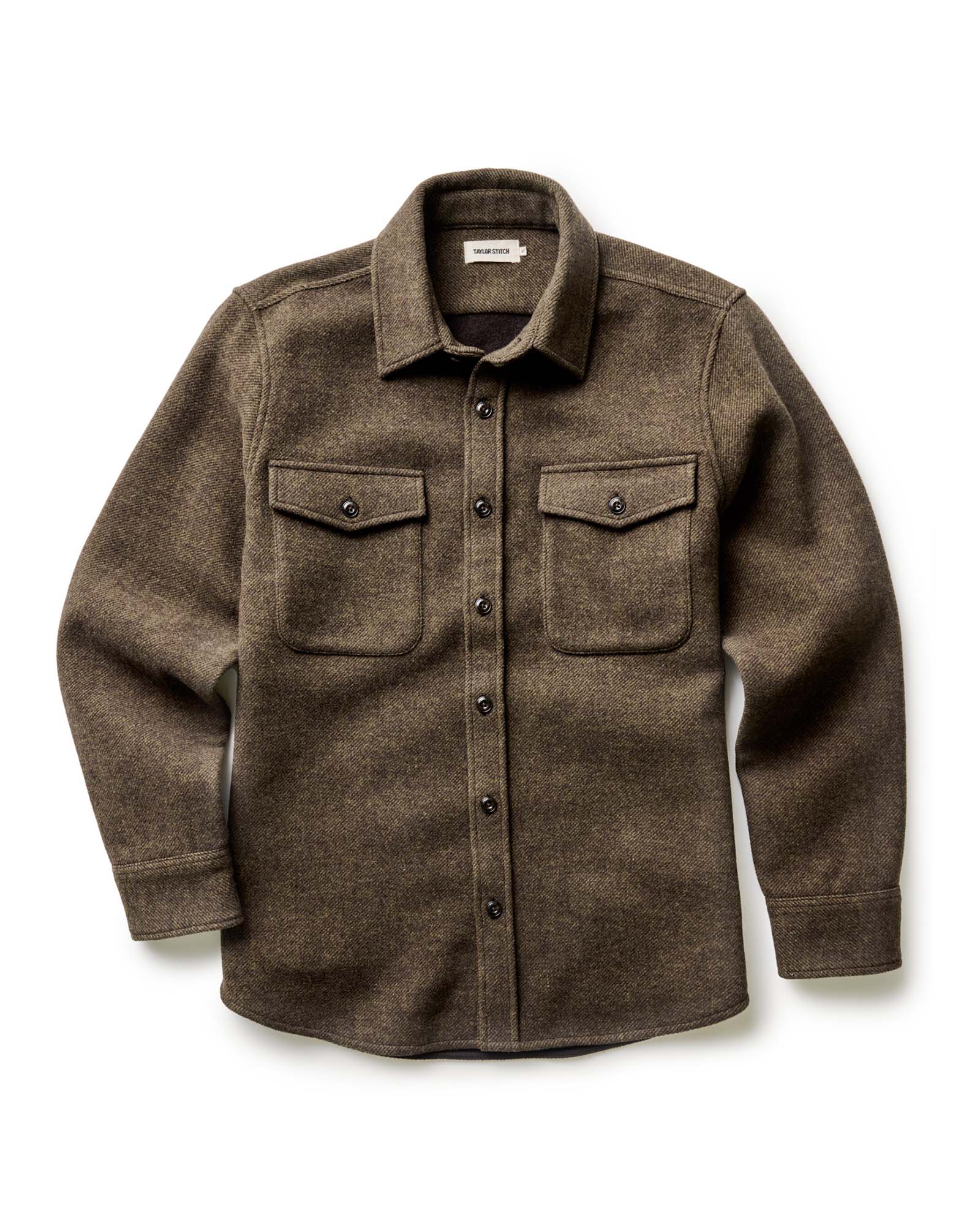 The Maritime Shirt Jacket in Ranger Twill Wool