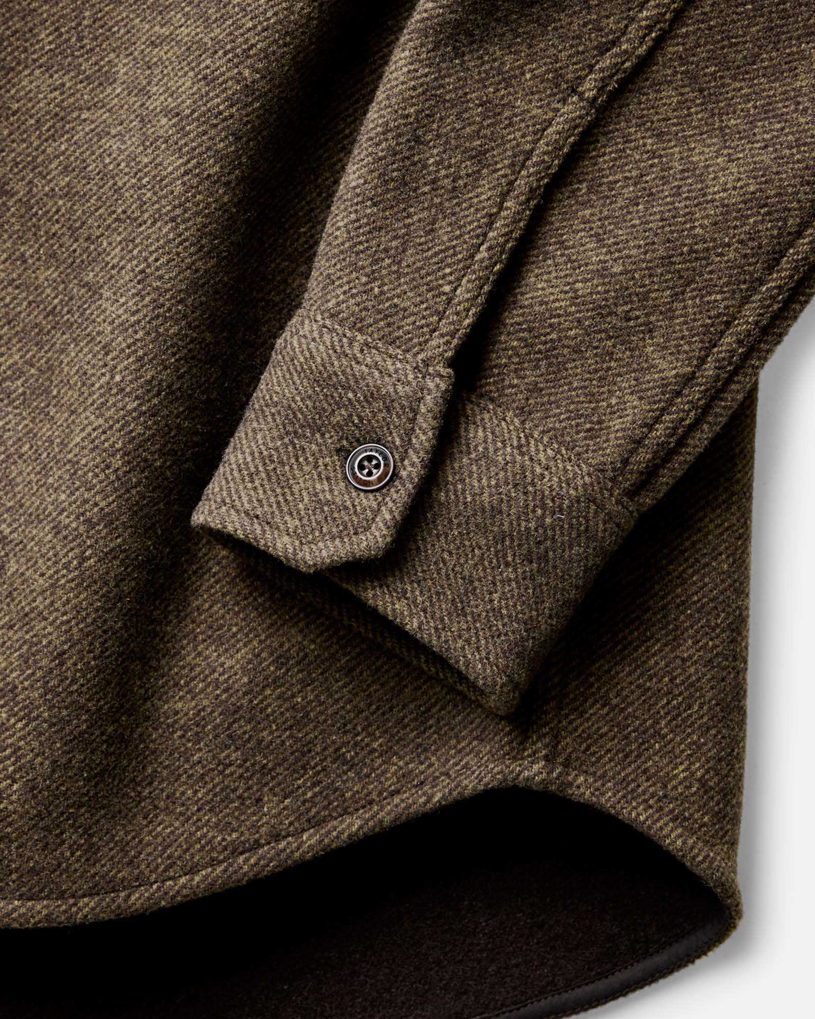 The Maritime Shirt Jacket in Ranger Twill Wool