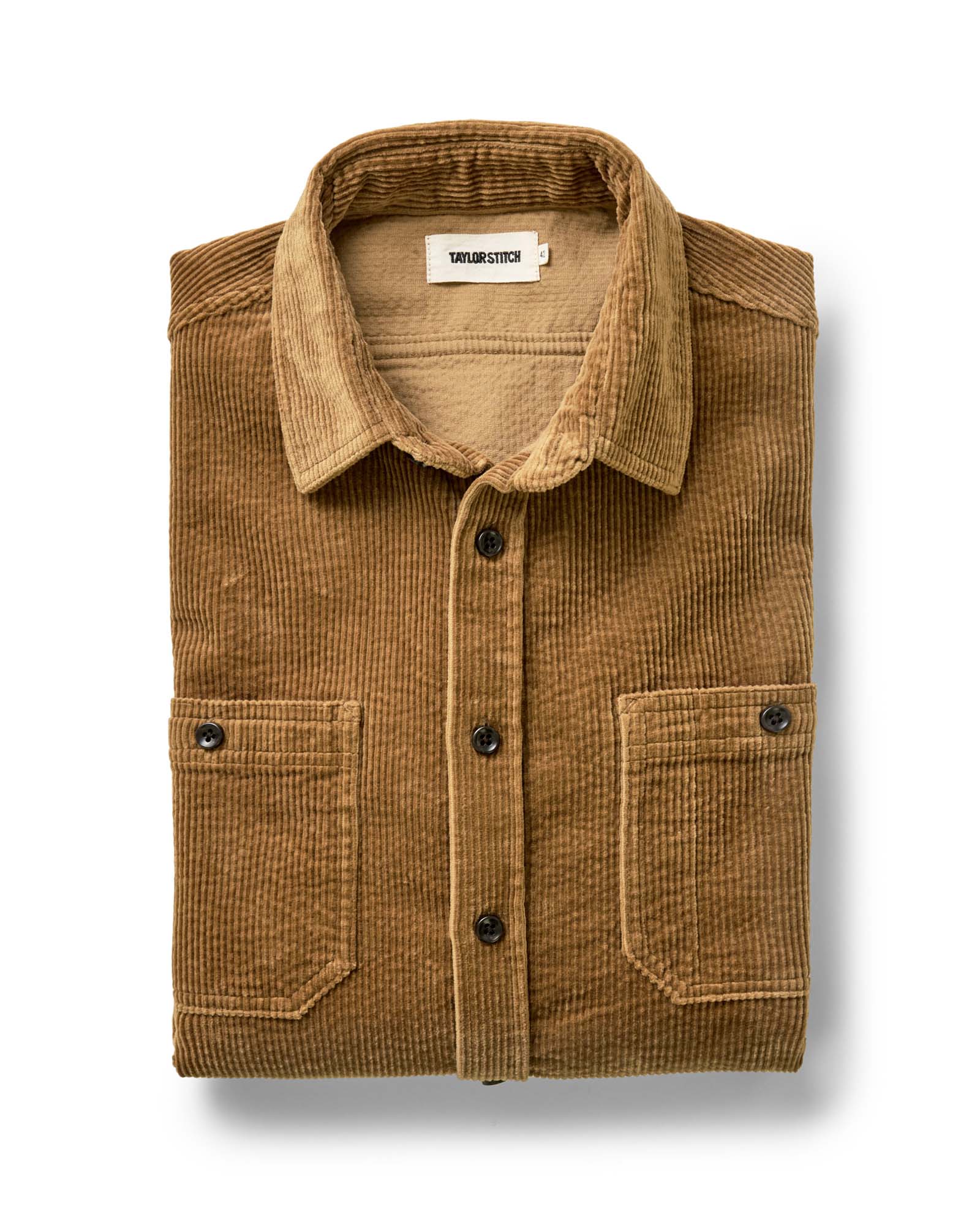 The Utility Shirt in Bourbon Corduroy