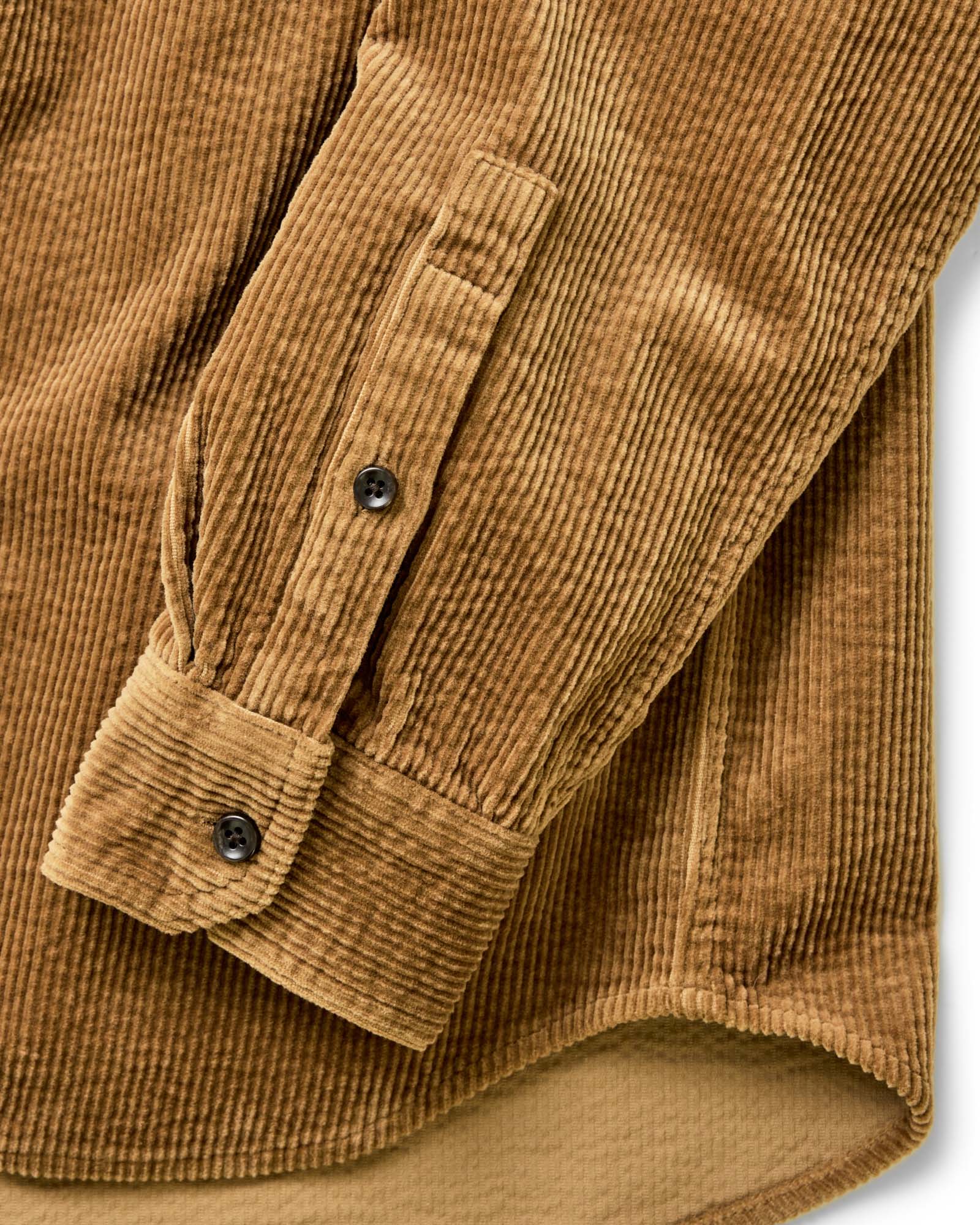 The Utility Shirt in Bourbon Corduroy