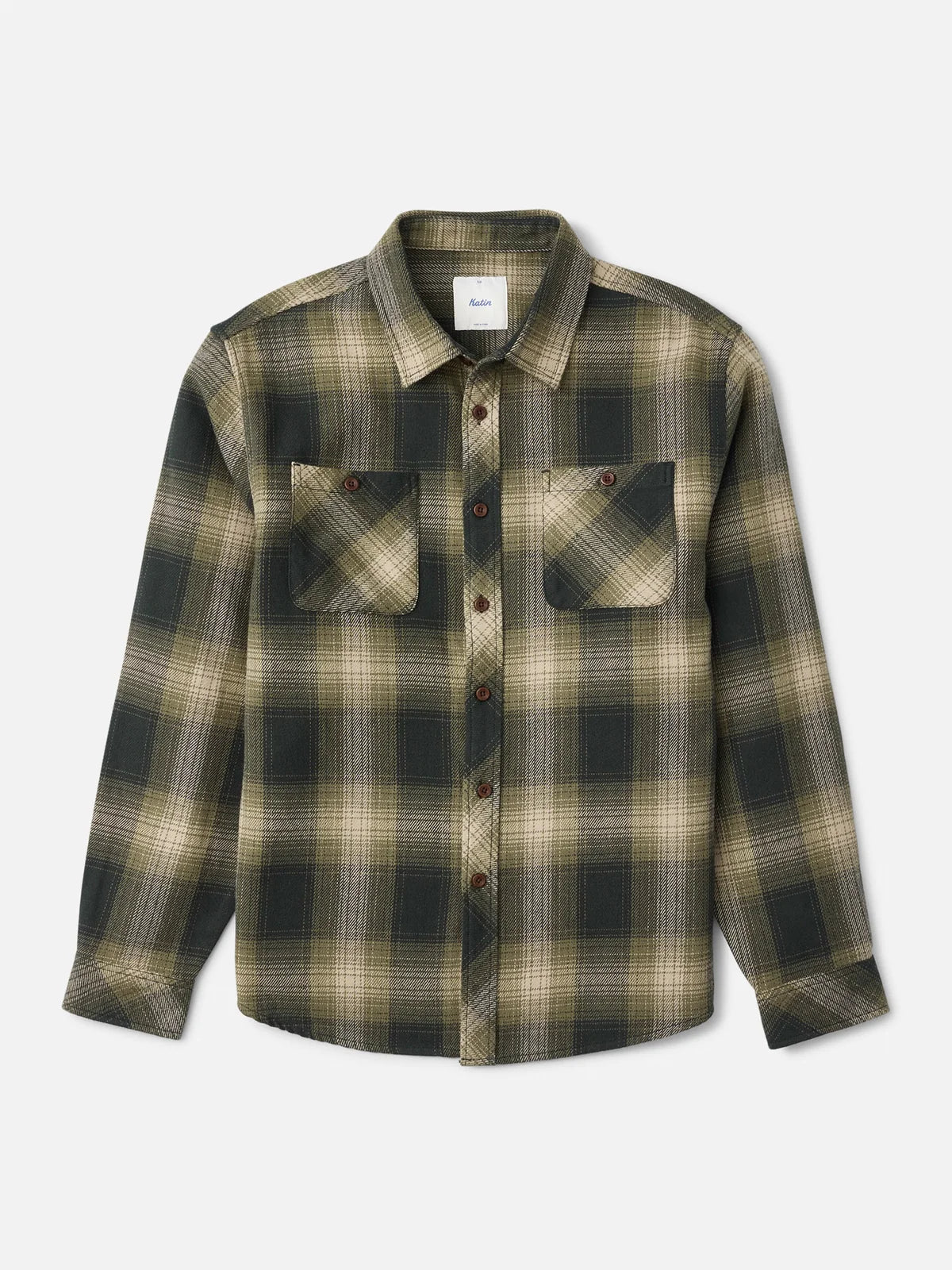 Sierra Flannel - Dark Olive