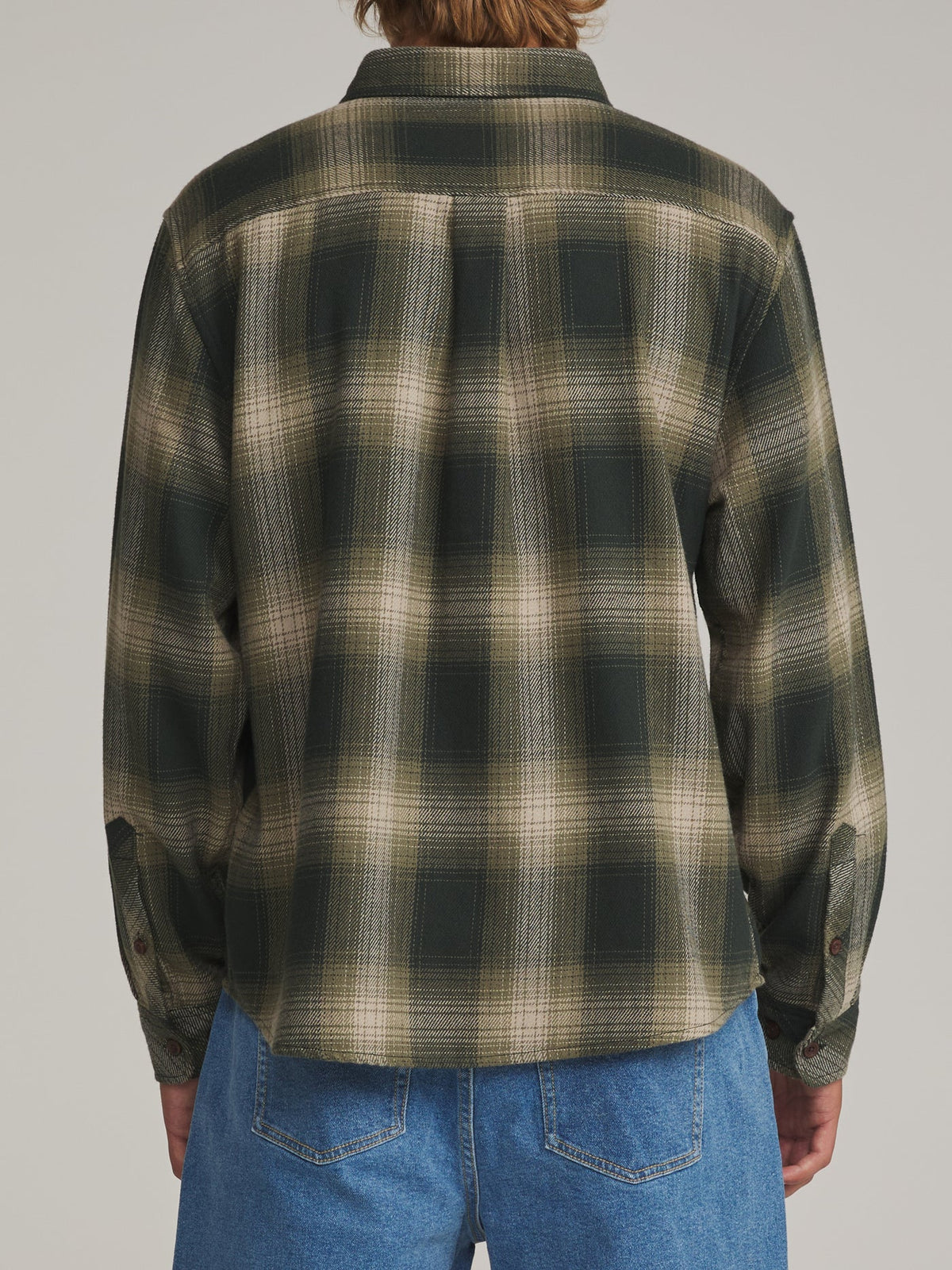 Sierra Flannel - Dark Olive