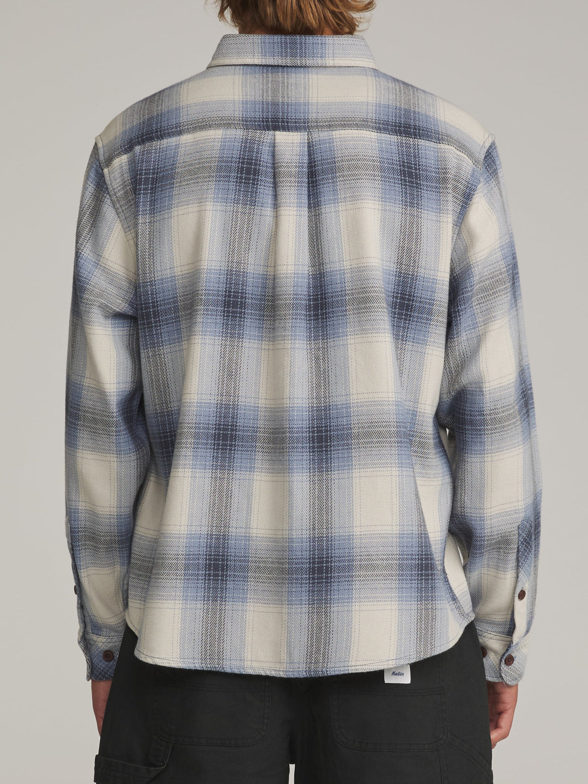 Sierra Flannel - Storm Blue