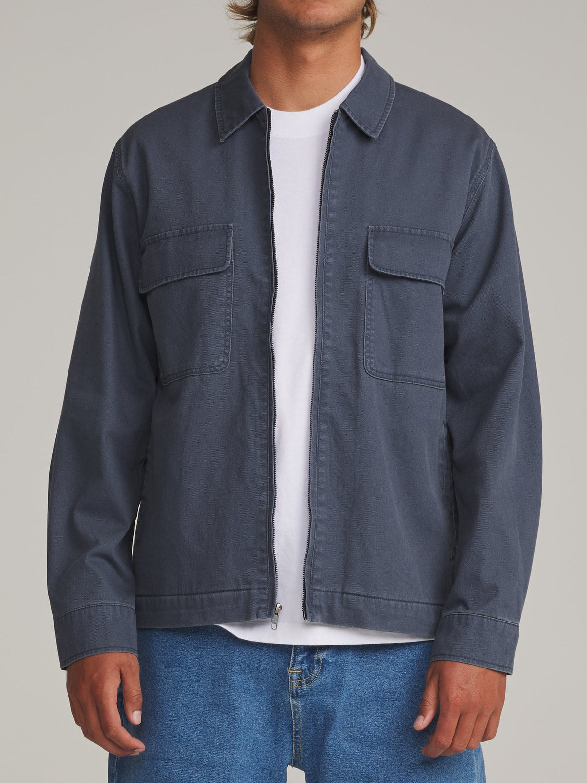 Petrol Jacket - Washed Blue
