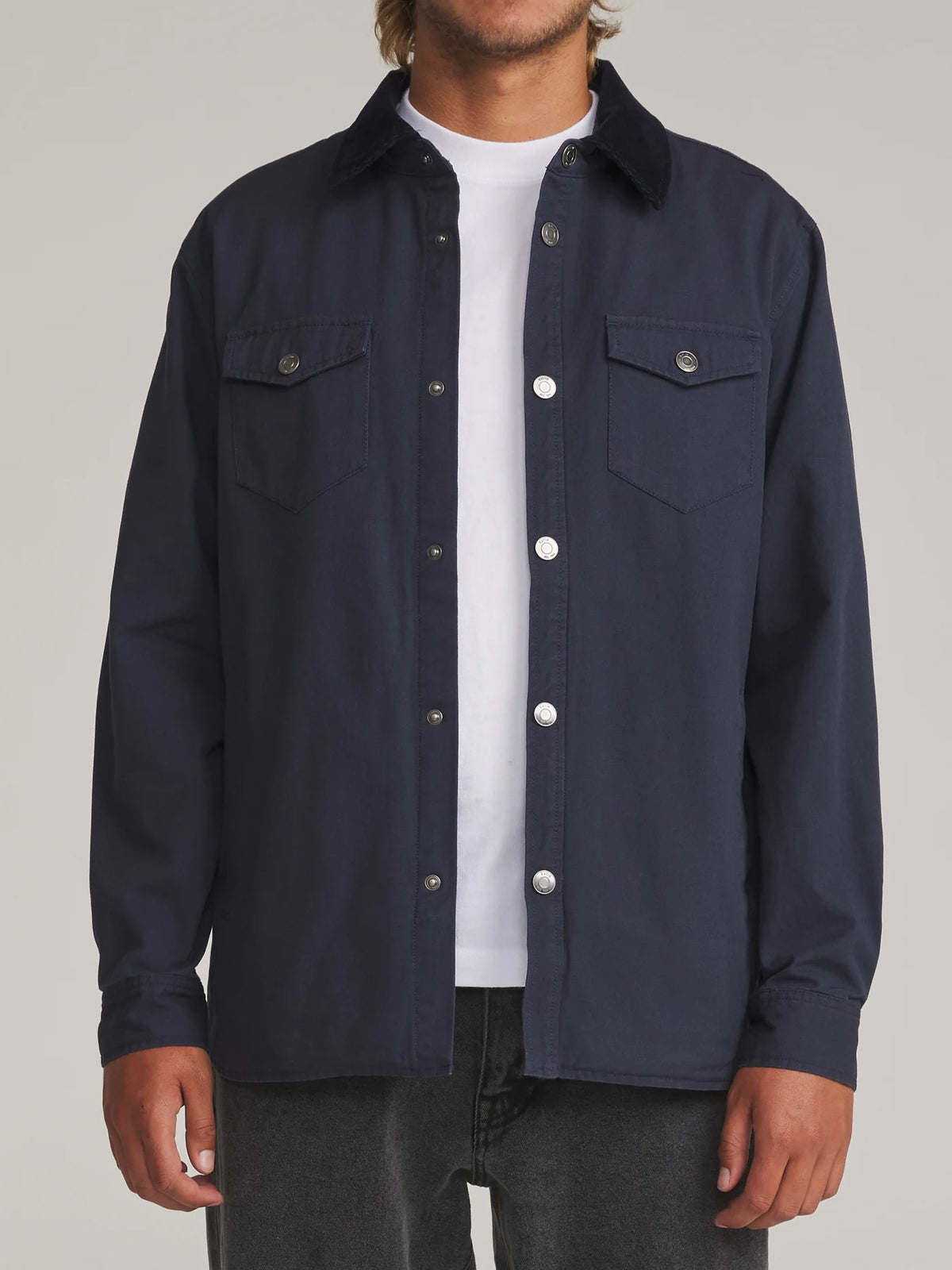 Campbell Shirt Jacket - Indigo