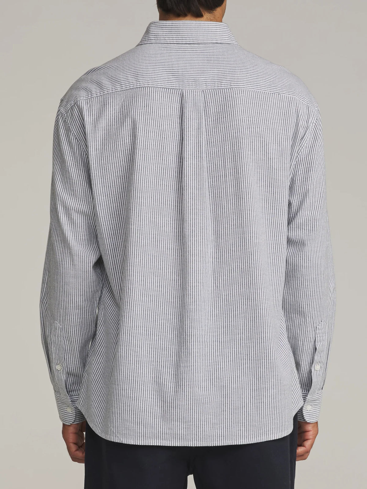Ezra Long Sleeve Shirt - Black