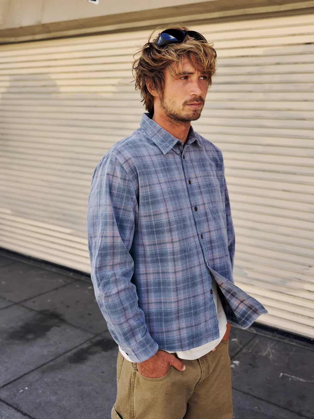 Stevie Shirt - Storm Blue