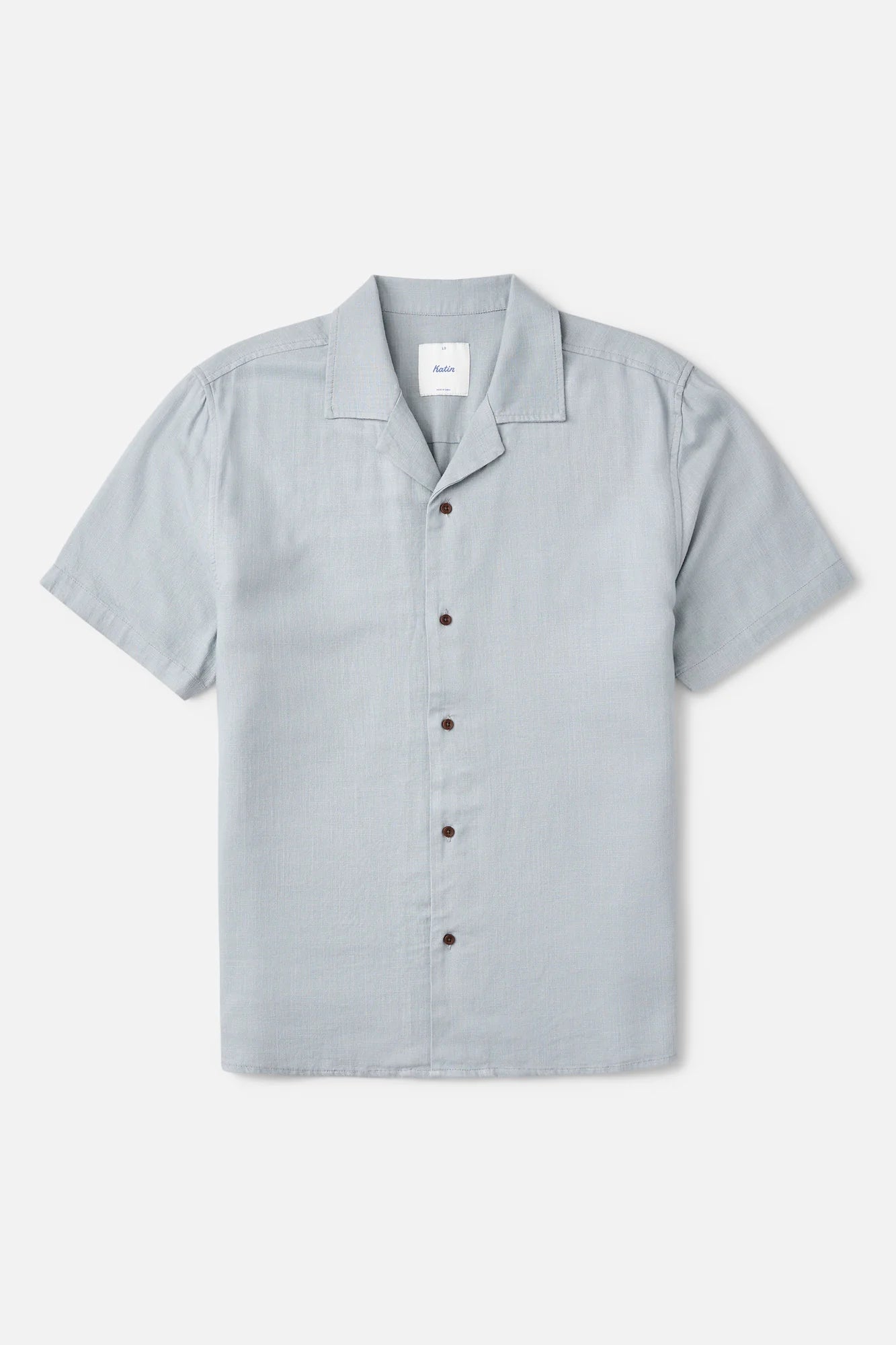 Teller Shirt - Gray Blue
