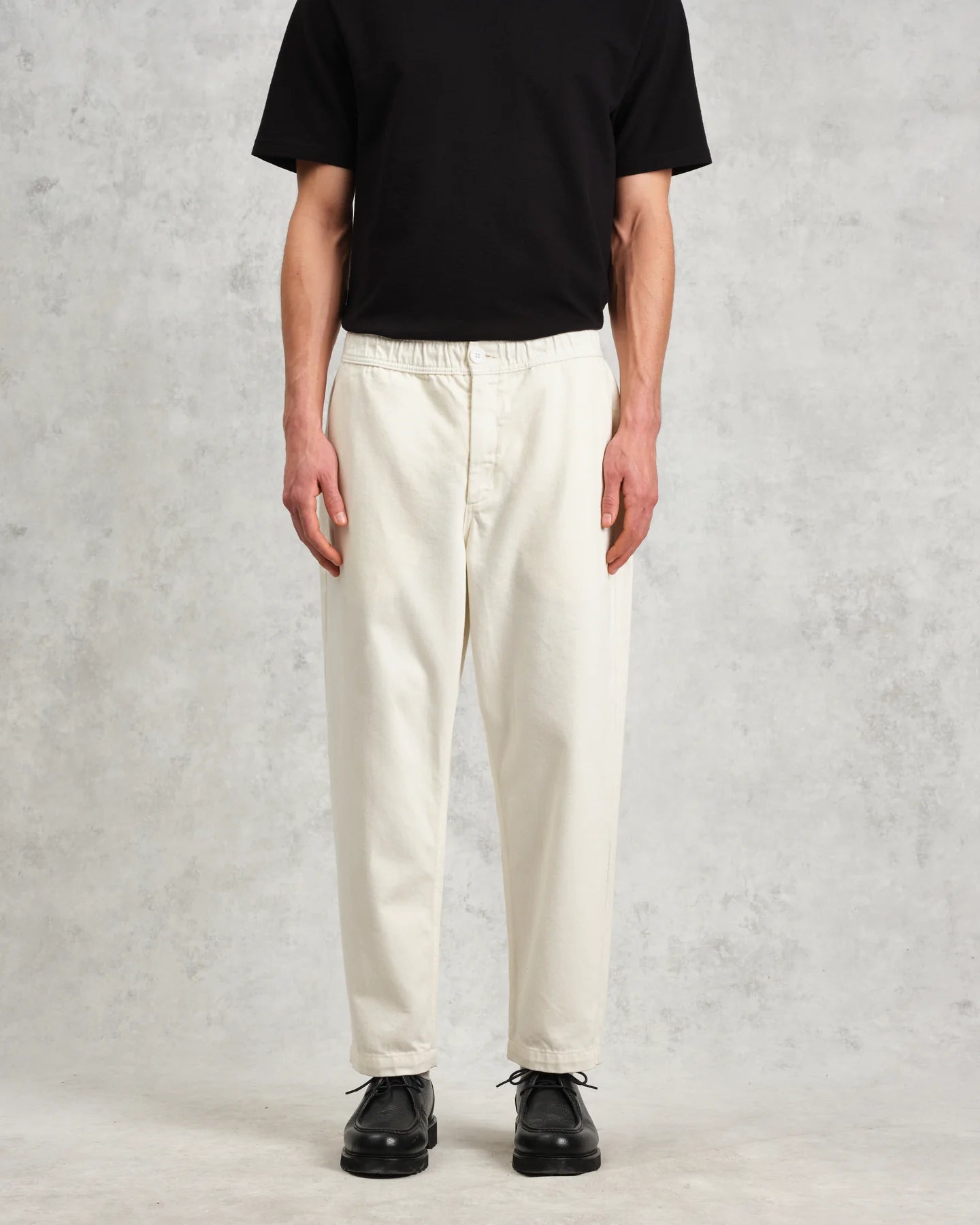 Kurt Organic Cotton Trousers - Off White