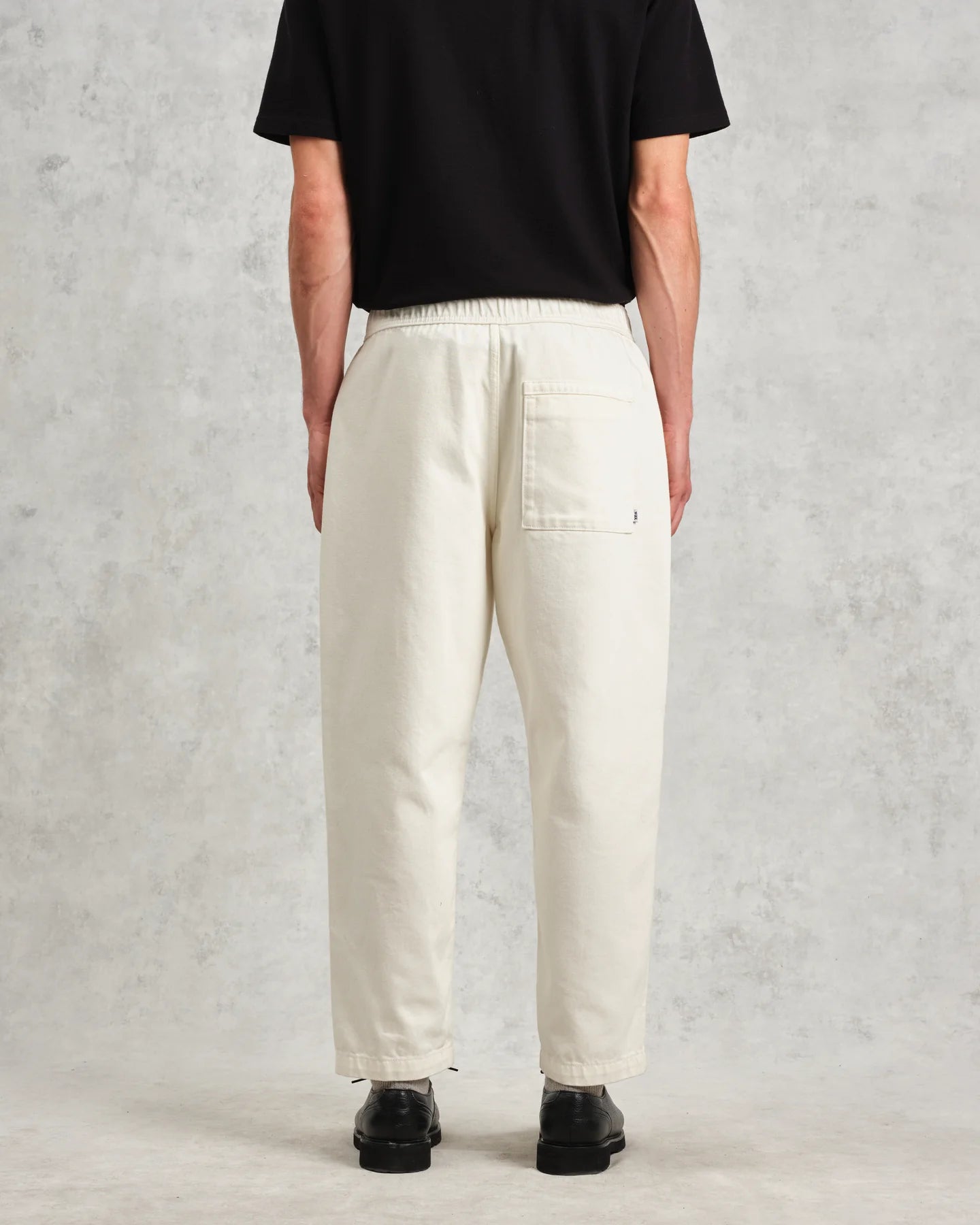 Kurt Organic Cotton Trousers - Off White