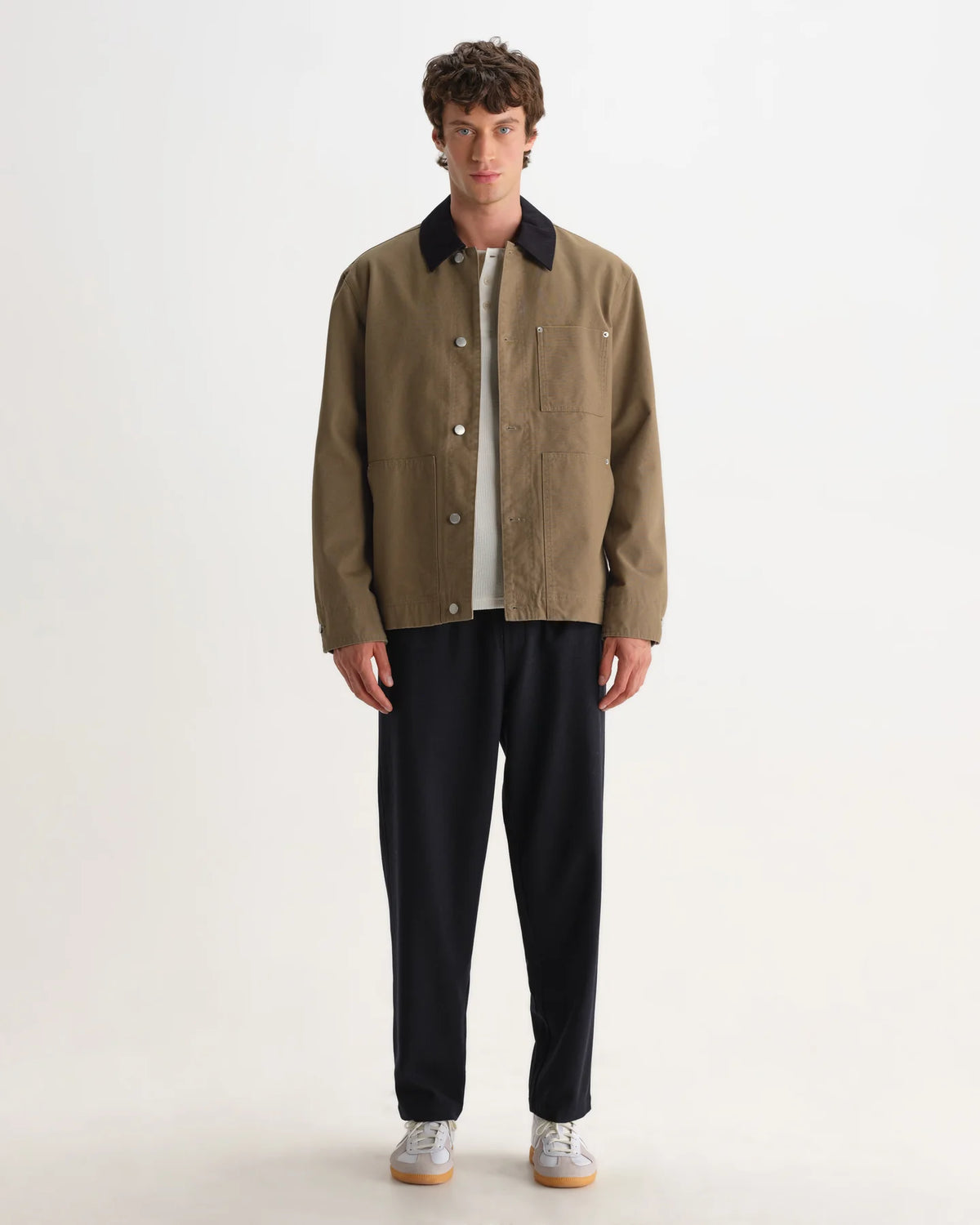 Landor - Light Khaki Canvas Jacket