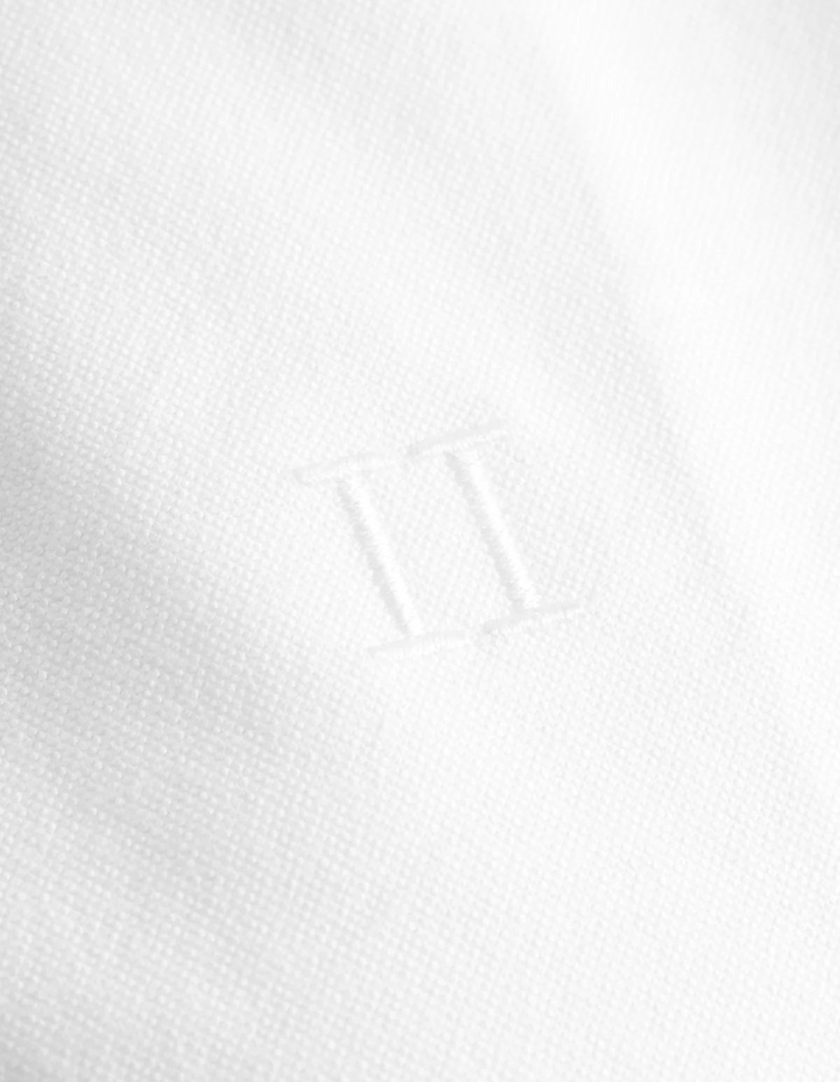 Konrad Oxford Shirt - White/White