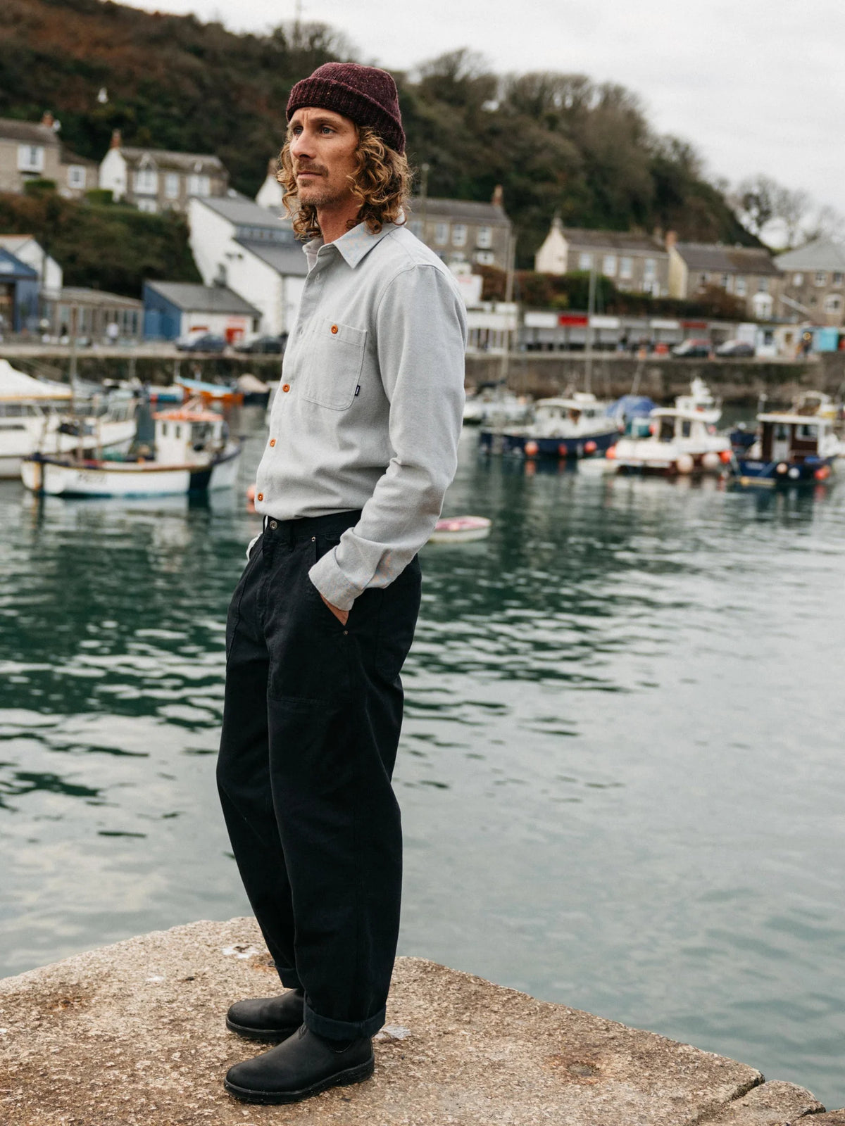 Basset Utility Trouser - Black