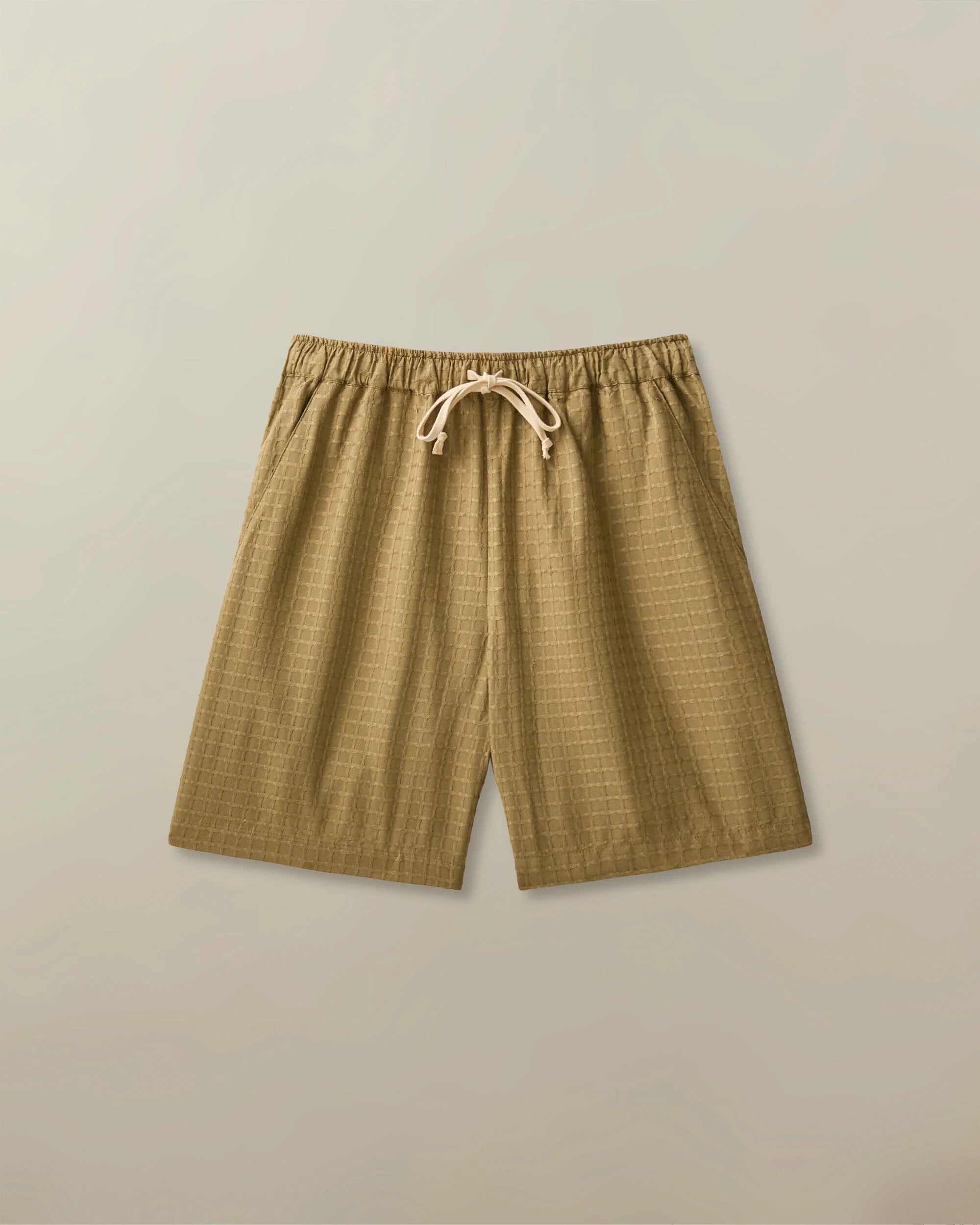 Men’s Dillon Short in Cotton Dobby - Olive