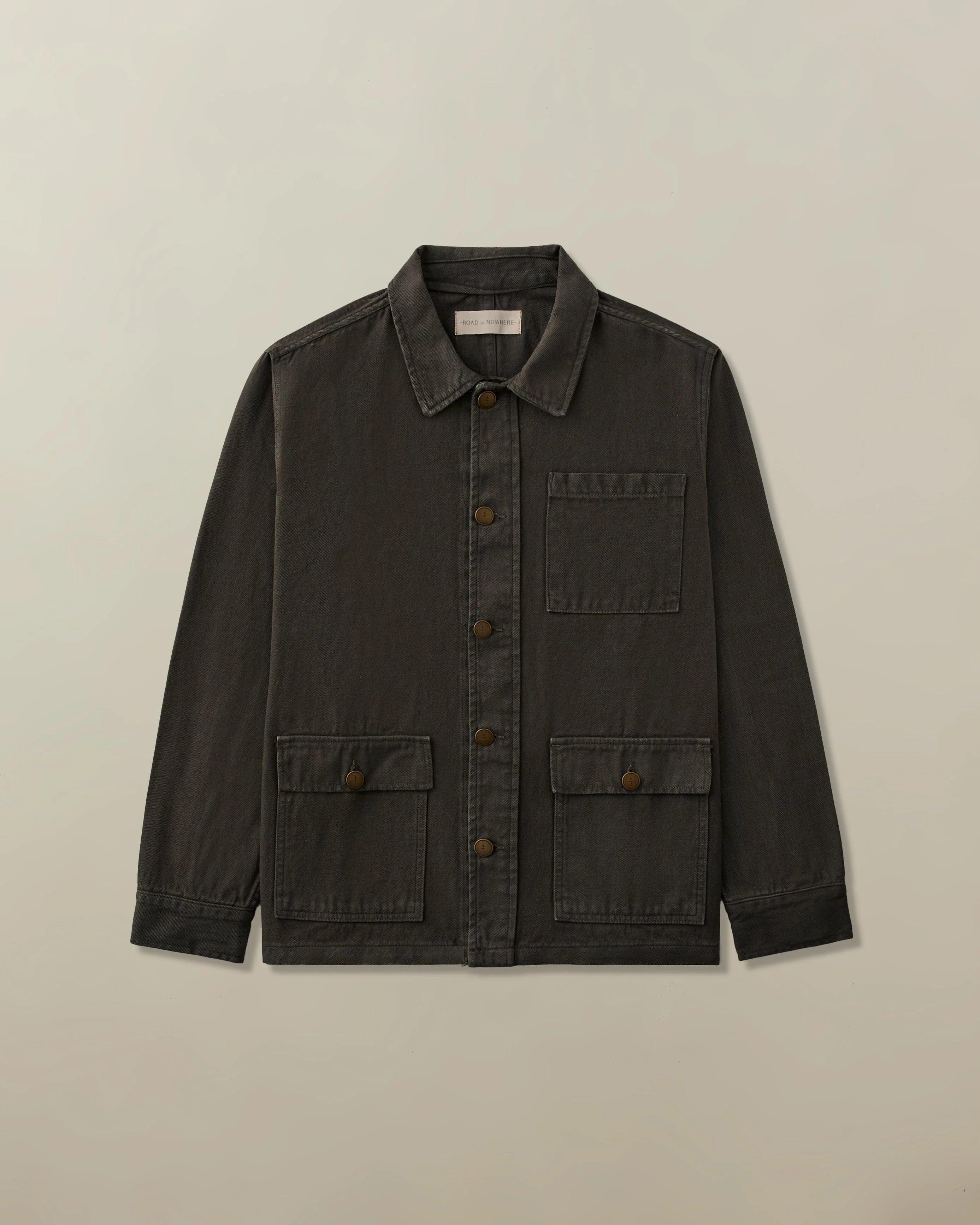 Men's Maverick Jacket in Garment Dyed Recycled Cotton