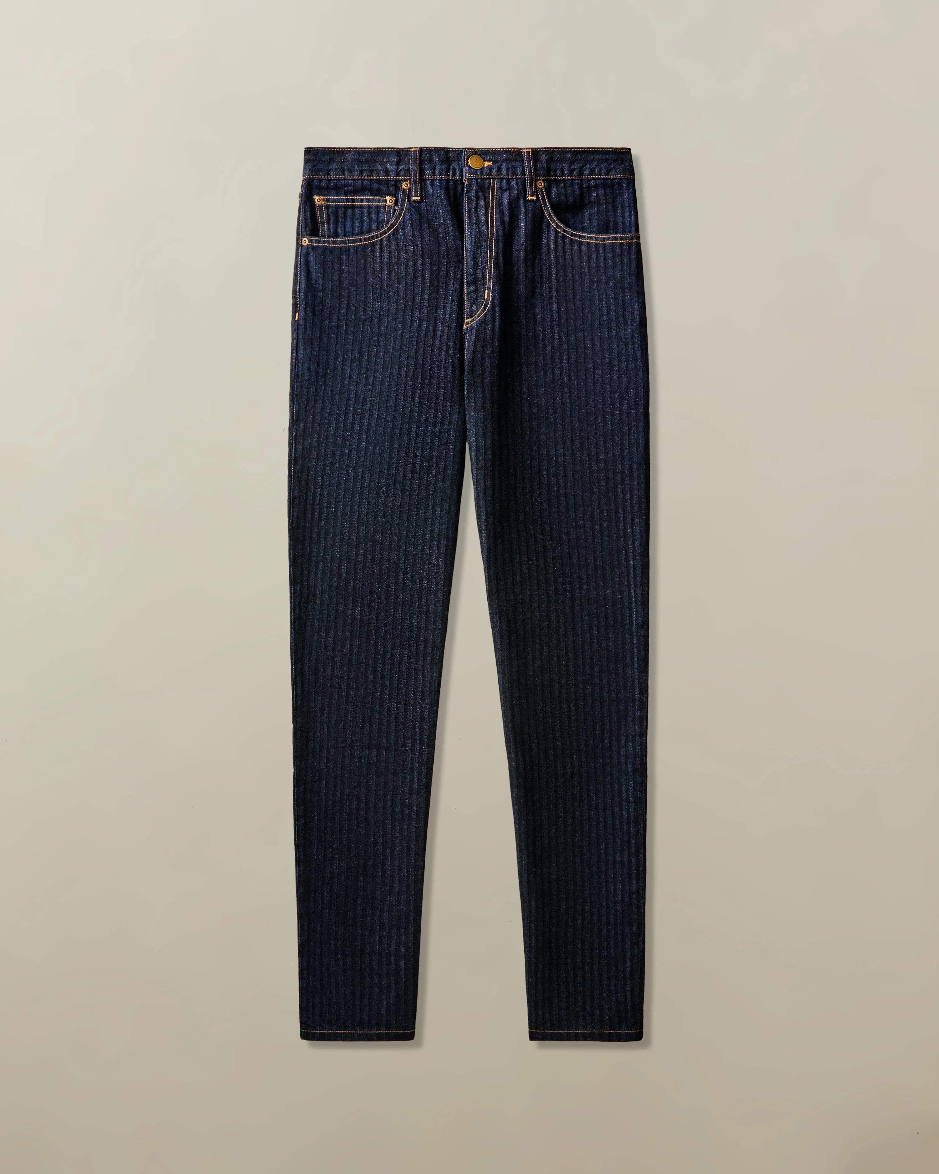 Men's Pilon Jean in Japanese Herringbone Selvedge