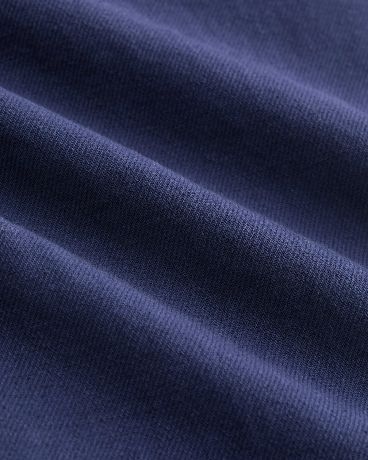 Pilon Trouser in Recycled Cotton - Midnight Blue